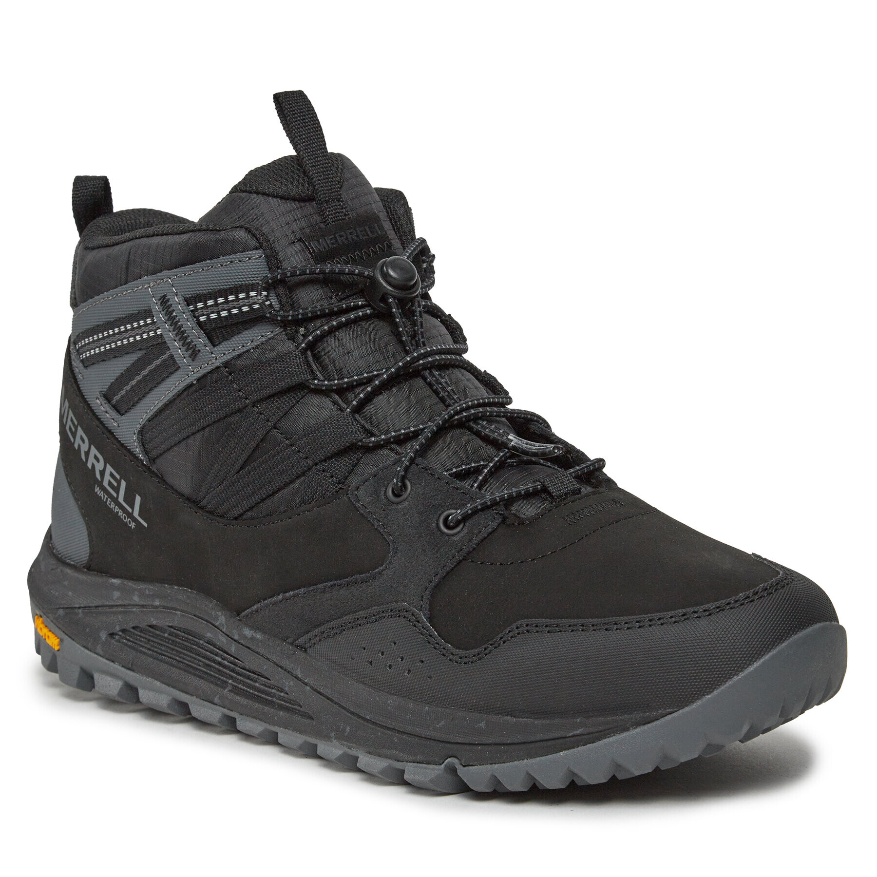 Merrell Туристически Nova Sneaker Boot Bungee Mid Wp J067109 Черен - Pepit.bg