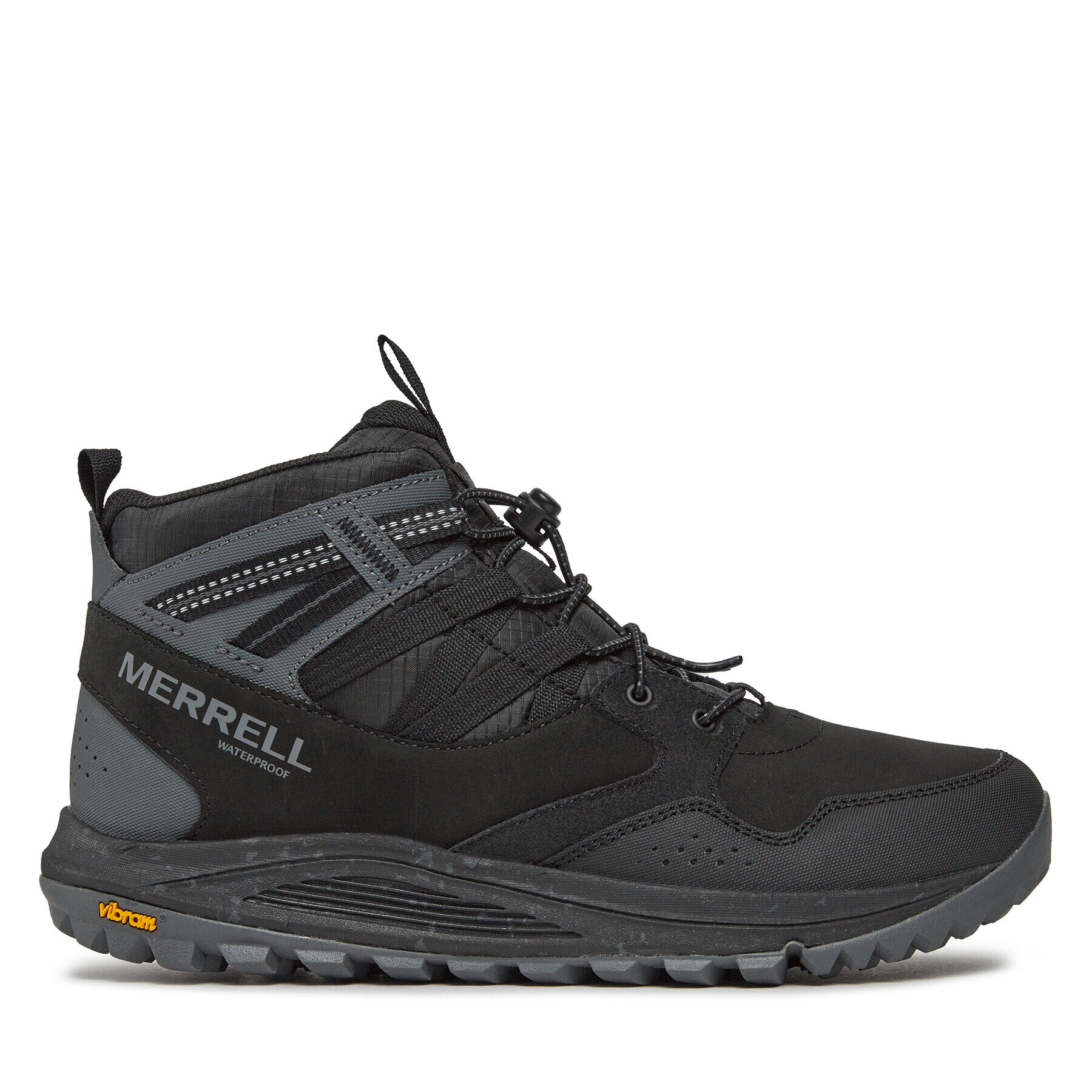 Merrell Туристически Nova Sneaker Boot Bungee Mid Wp J067109 Черен - Pepit.bg