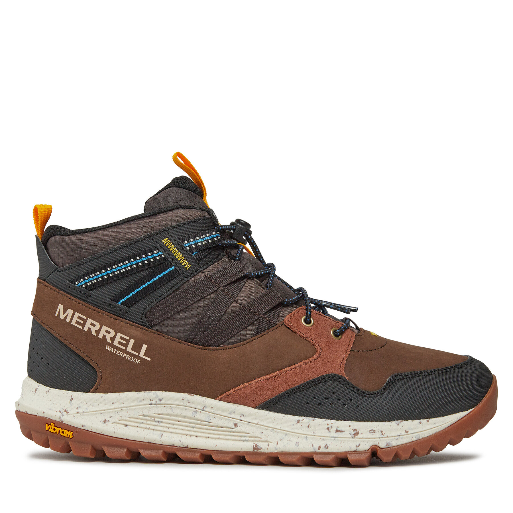 Merrell Туристически Nova Sneaker Boot Bungee Mid Wp J067111 Кафяв - Pepit.bg