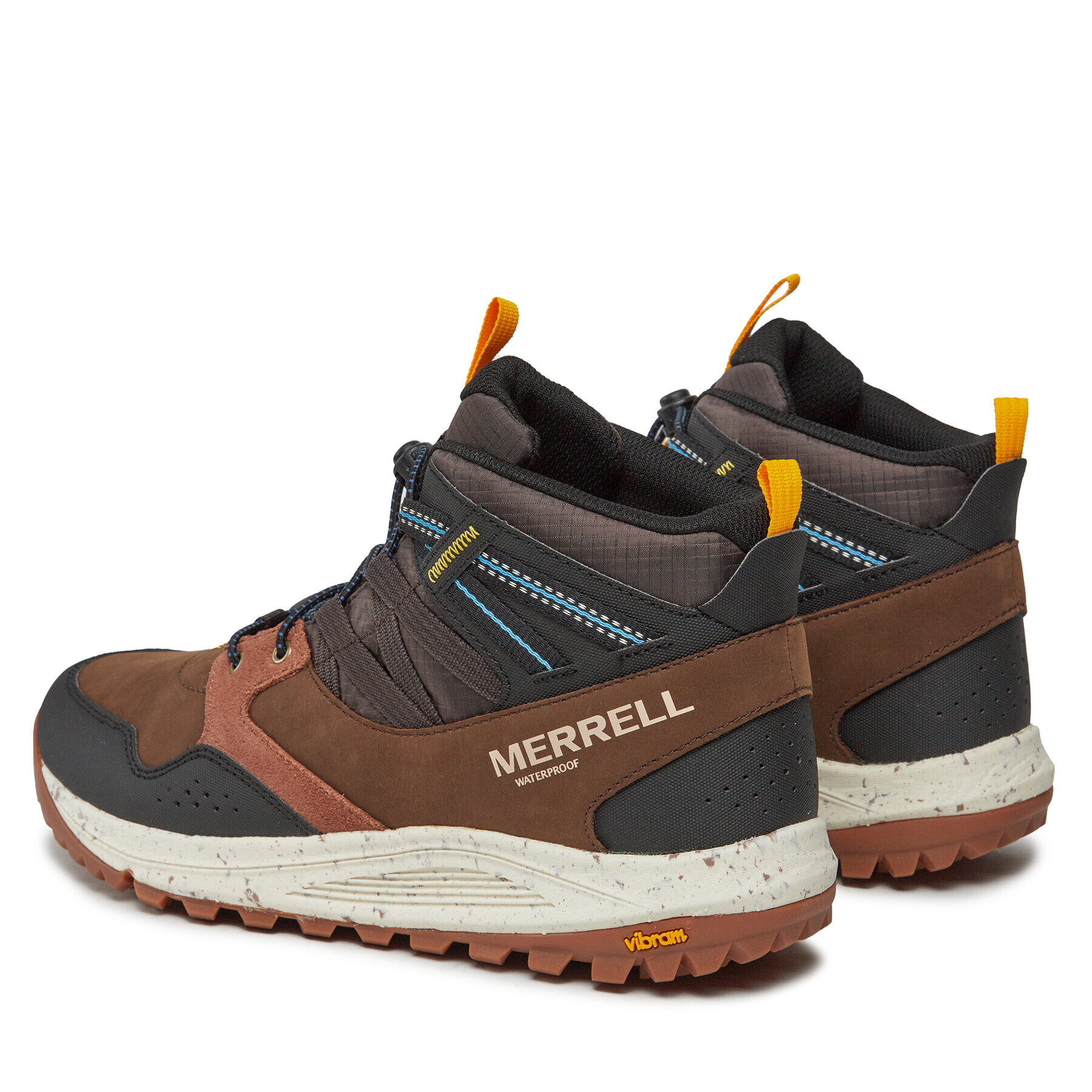 Merrell Туристически Nova Sneaker Boot Bungee Mid Wp J067111 Кафяв - Pepit.bg