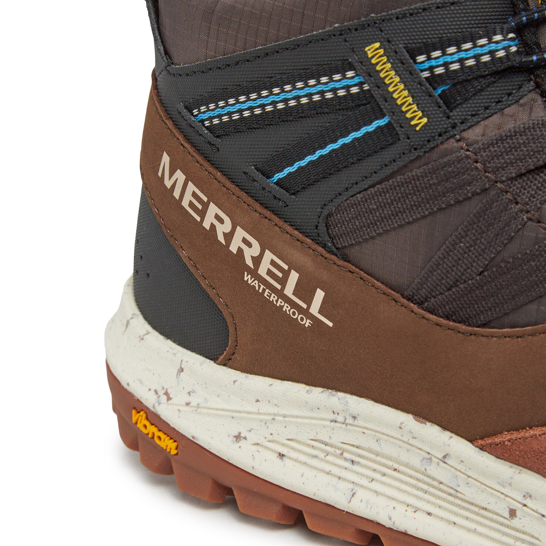 Merrell Туристически Nova Sneaker Boot Bungee Mid Wp J067111 Кафяв - Pepit.bg