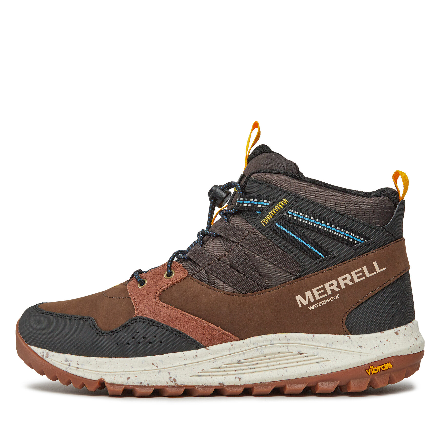 Merrell Туристически Nova Sneaker Boot Bungee Mid Wp J067111 Кафяв - Pepit.bg