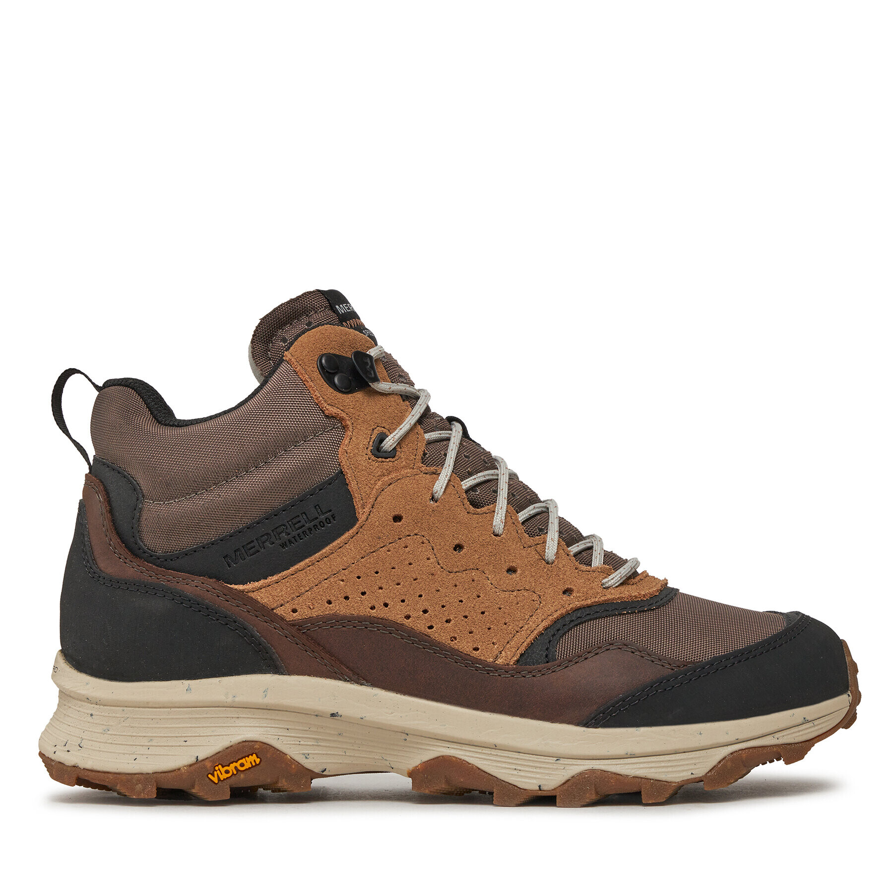 Merrell Туристически Speed Solo Mid Wp J004533 Кафяв - Pepit.bg