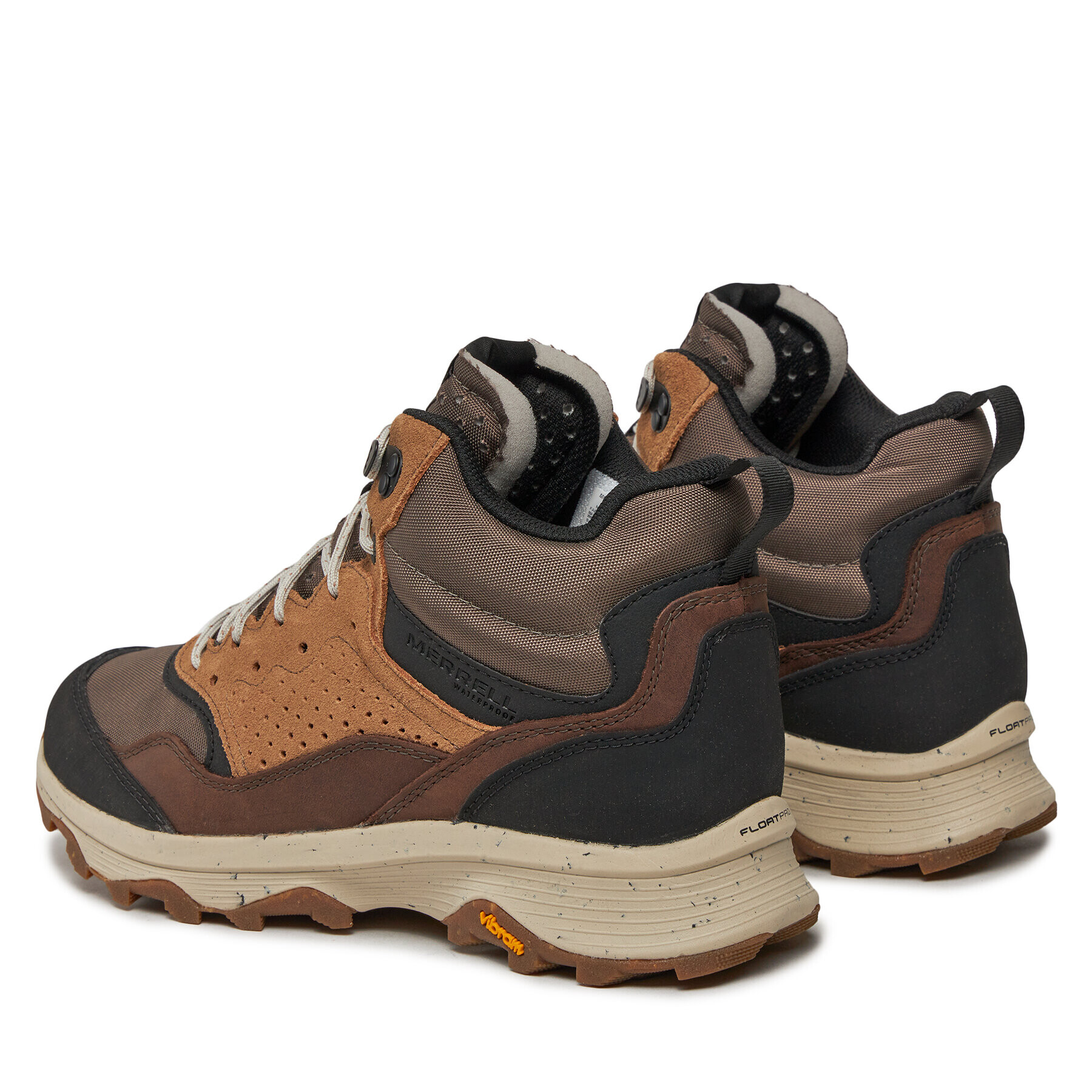 Merrell Туристически Speed Solo Mid Wp J004533 Кафяв - Pepit.bg