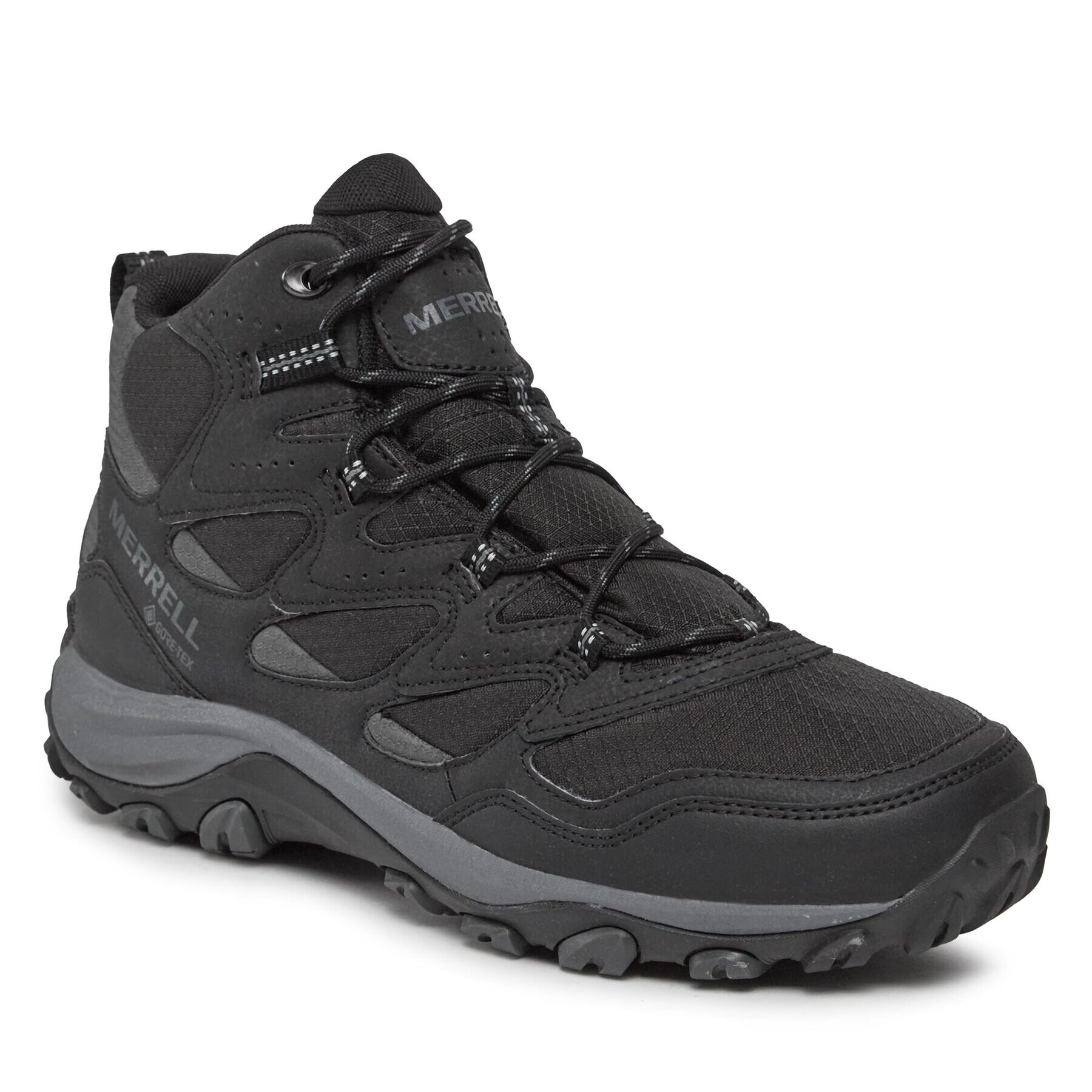 Merrell Туристически West Rim Mid Gtx GORE-TEX J036519 Черен - Pepit.bg