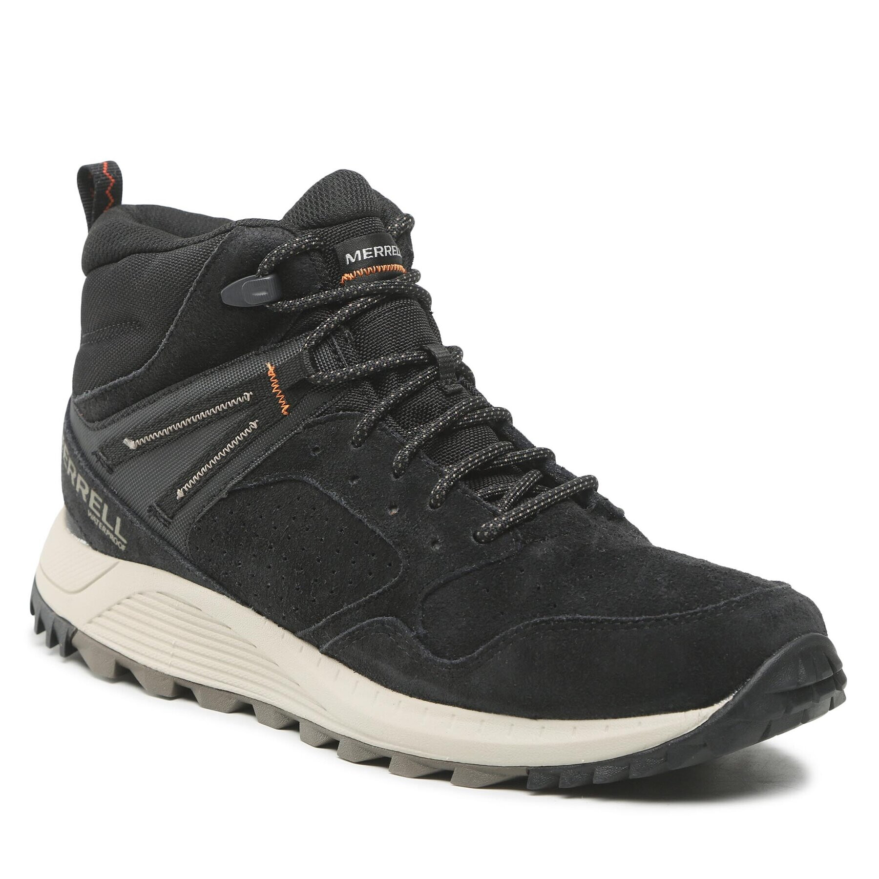 Merrell Туристически Wildwood Sb Mid Wp J067285 Черен - Pepit.bg