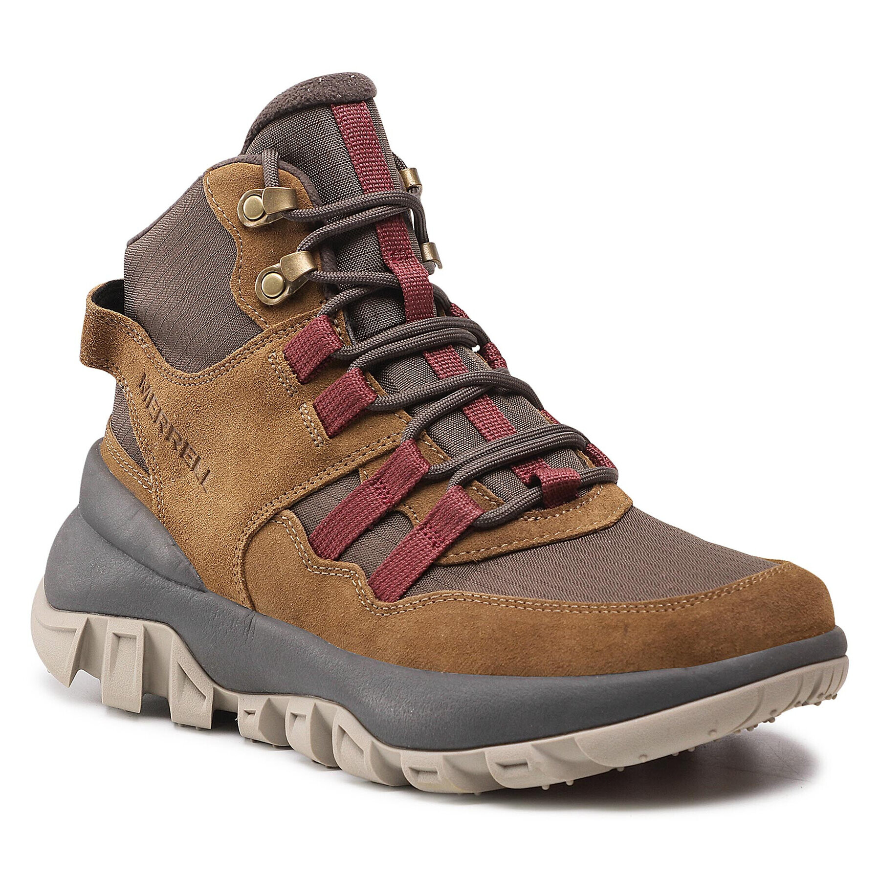Merrell Зимни обувки Atb Mid Plr Wp J001725 Кафяв - Pepit.bg