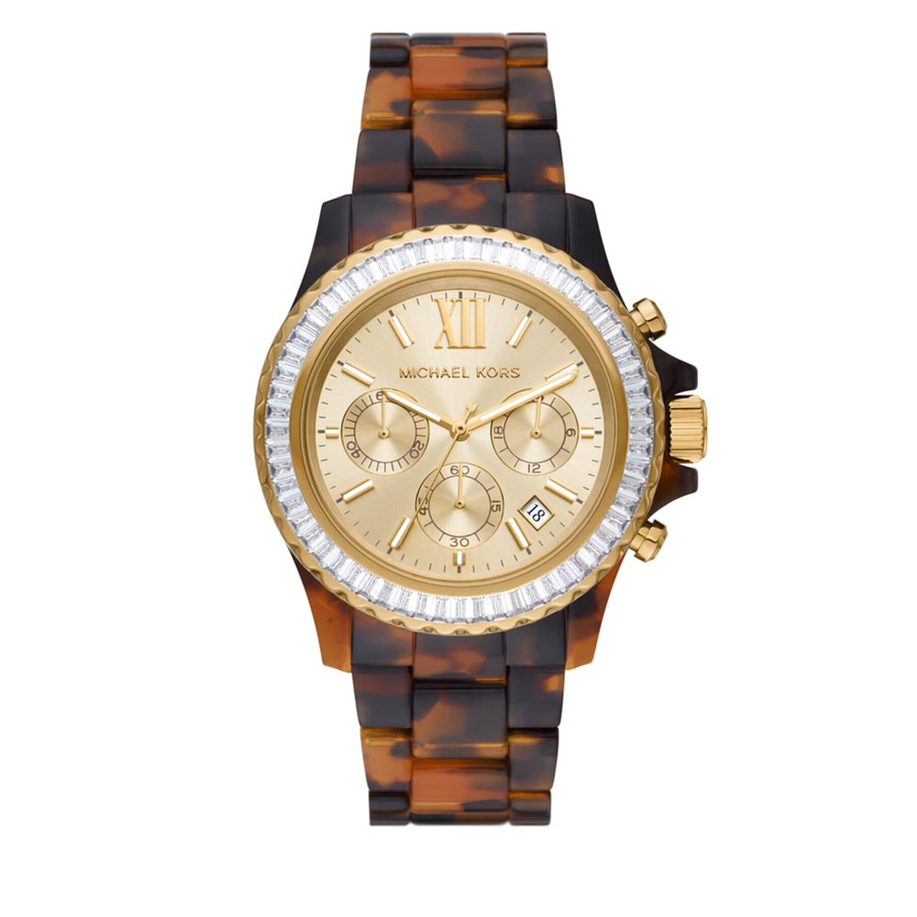 Michael Kors Часовник Everest MK7239 Кафяв - Pepit.bg