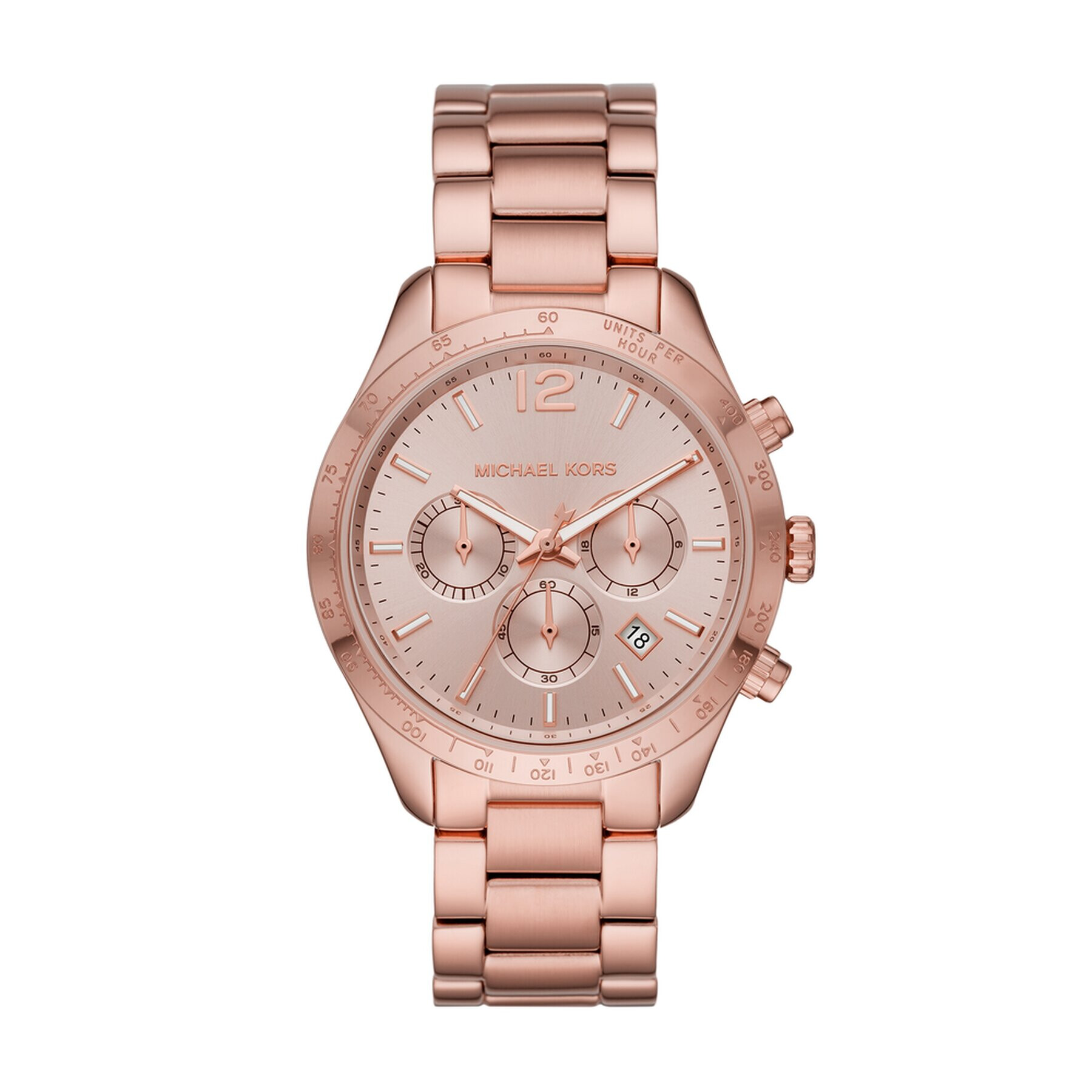 Michael Kors Часовник Layton MK6796 Розов - Pepit.bg