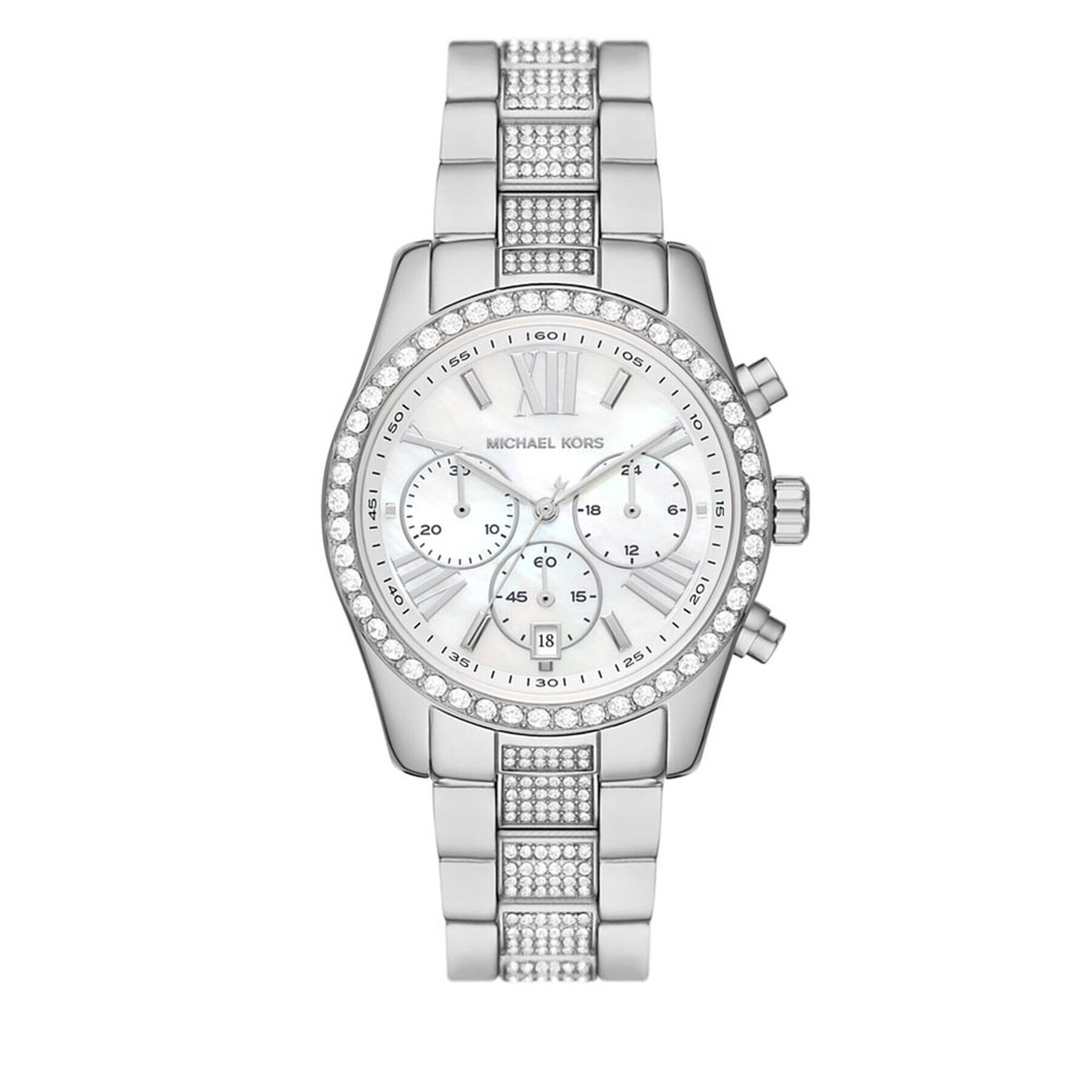 Michael Kors Часовник Lexington MK7243 Сребрист - Pepit.bg