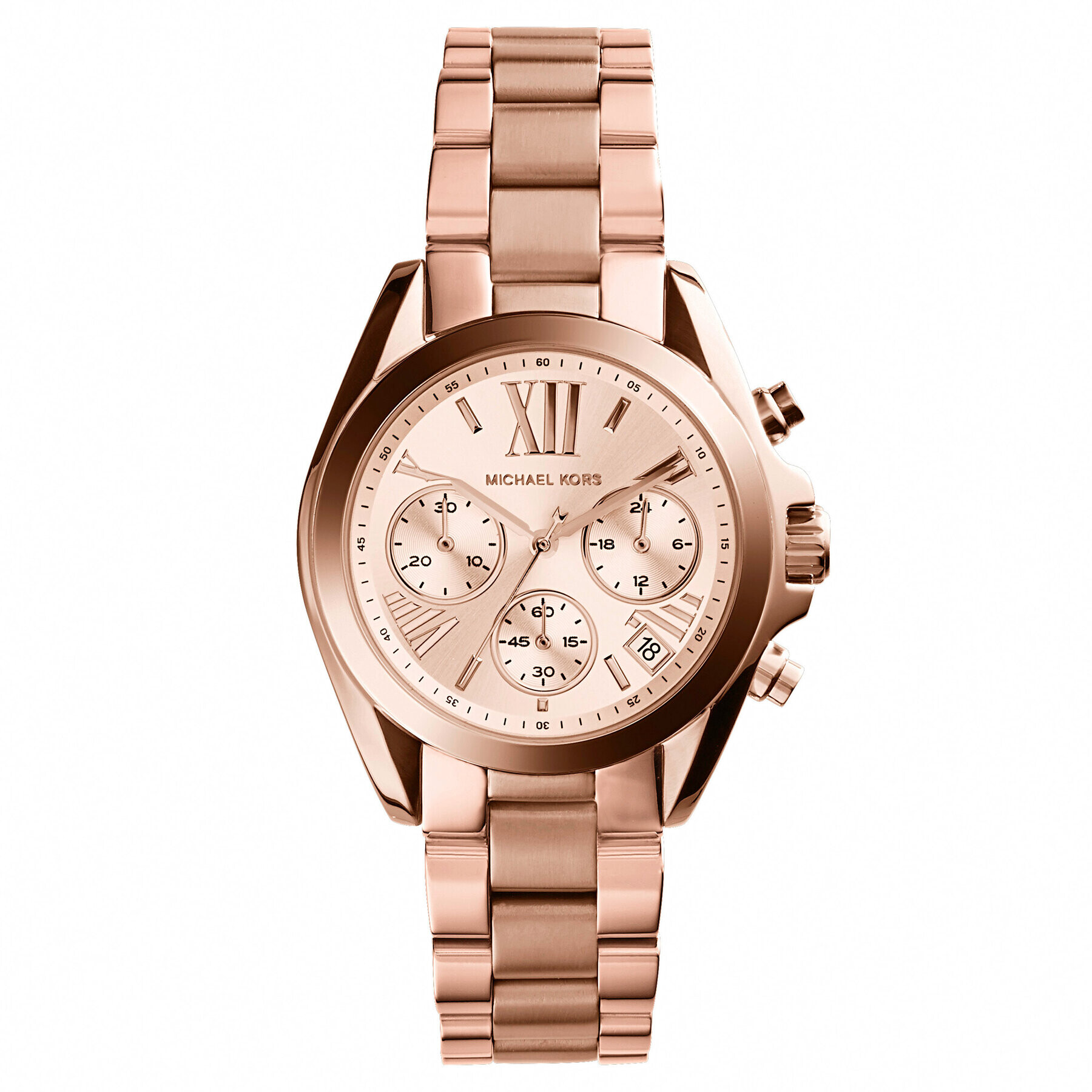 Michael Kors Часовник Mini Bradshaw MK5799 Розов - Pepit.bg