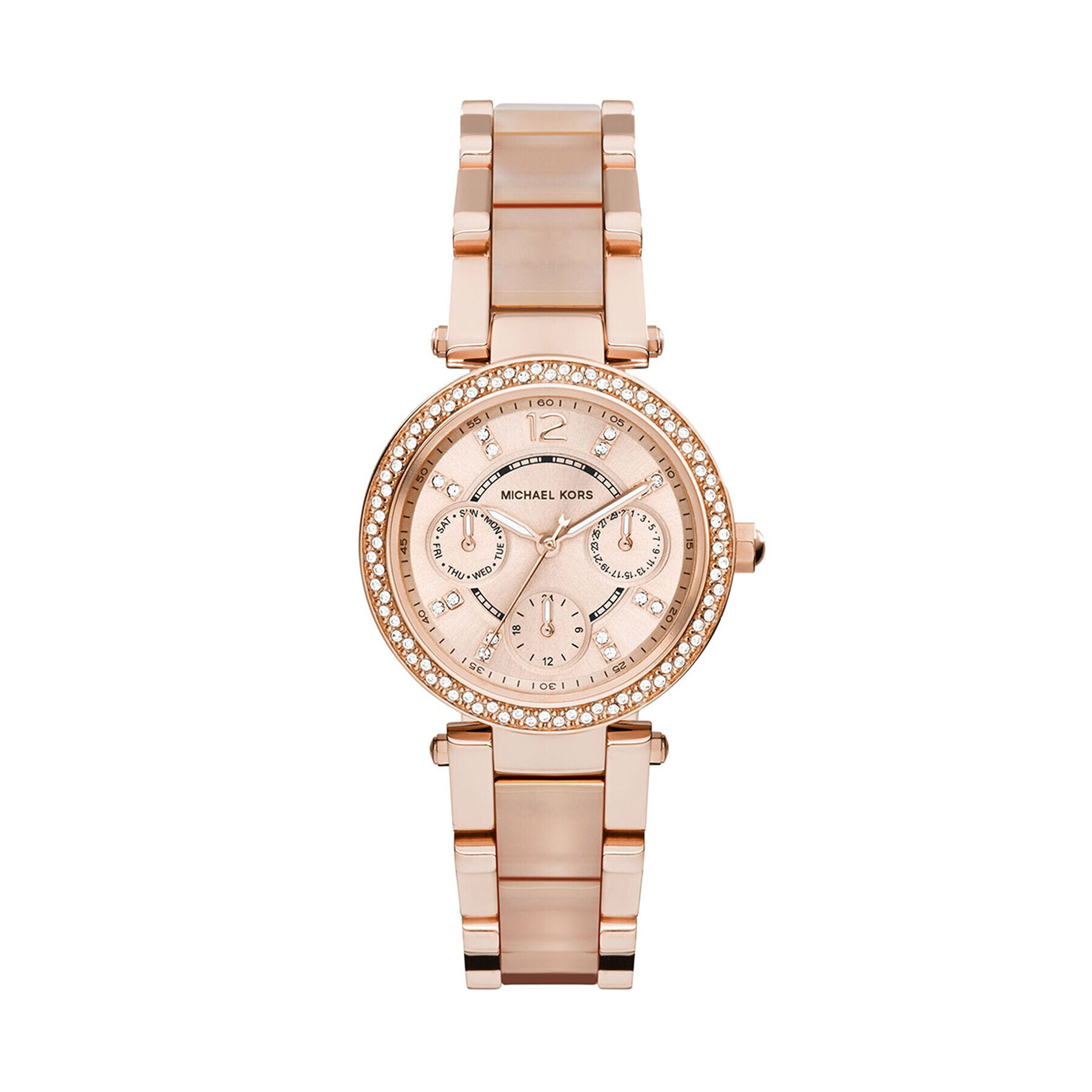 Michael Kors Часовник Mini Parker MK6110 Розов - Pepit.bg
