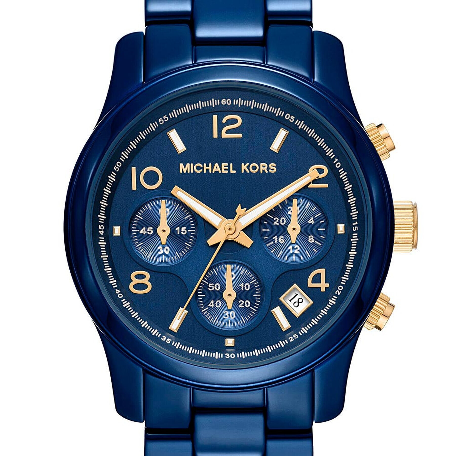 Michael Kors Часовник MK7332 Син - Pepit.bg