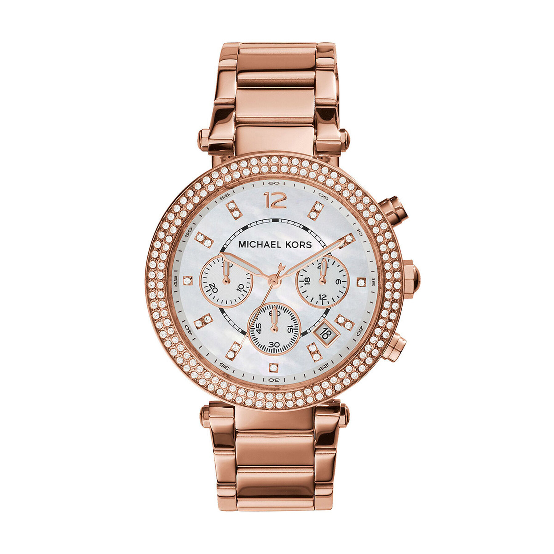 Michael Kors Часовник Parker MK5491 Розов - Pepit.bg