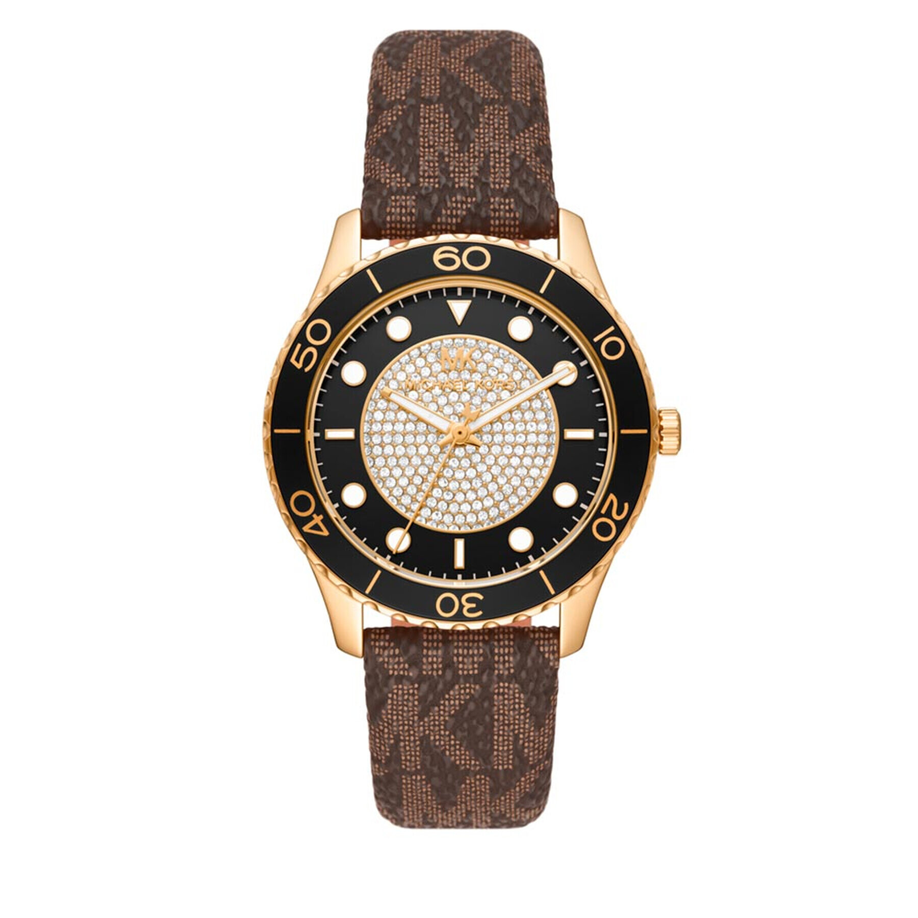 Michael Kors Часовник Runway MK6979 Кафяв - Pepit.bg