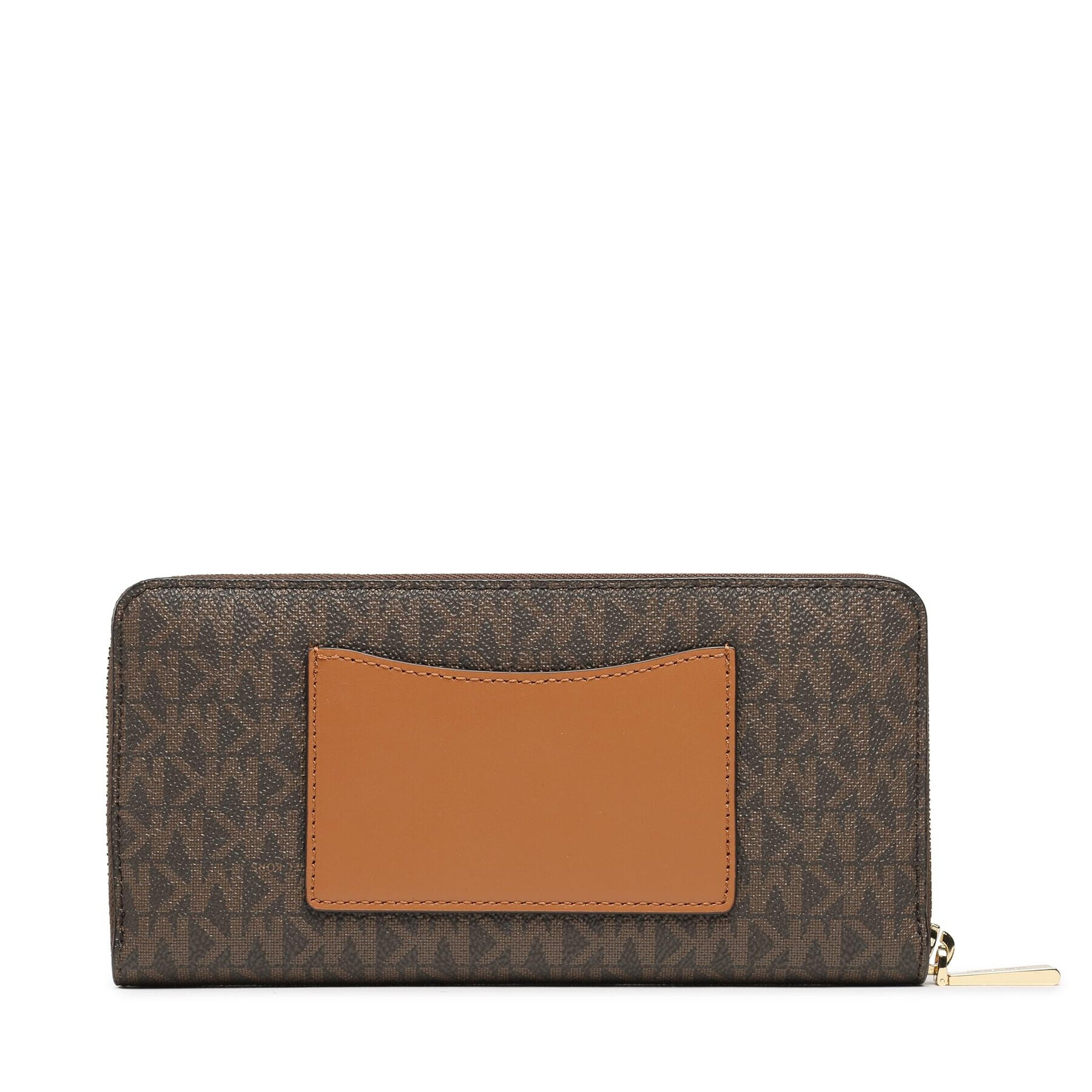 Michael Kors Голям дамски портфейл 34H1GT9E8B Кафяв - Pepit.bg