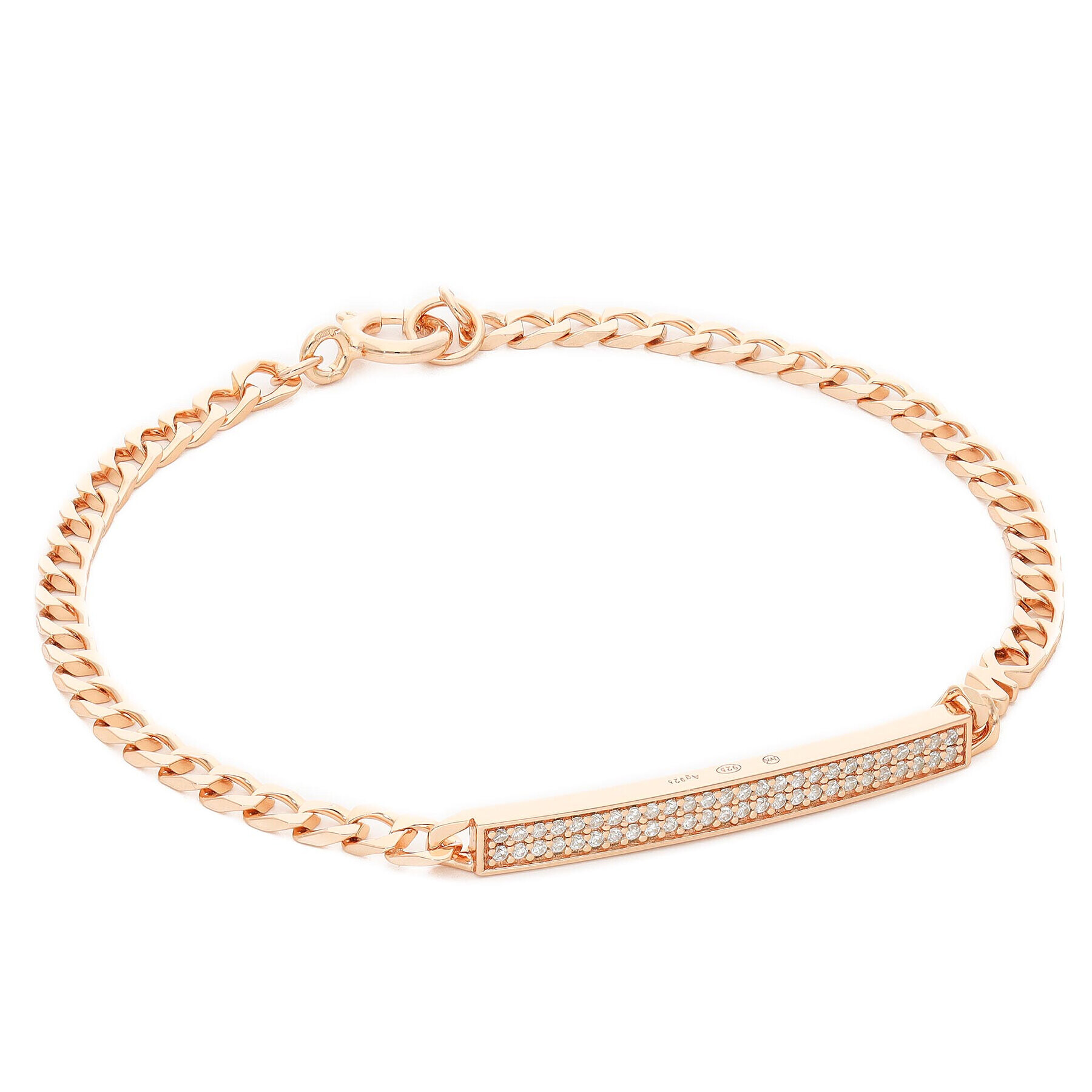 Michael Kors Гривна Curb Link W Pave MKC1379AN791 Розов - Pepit.bg