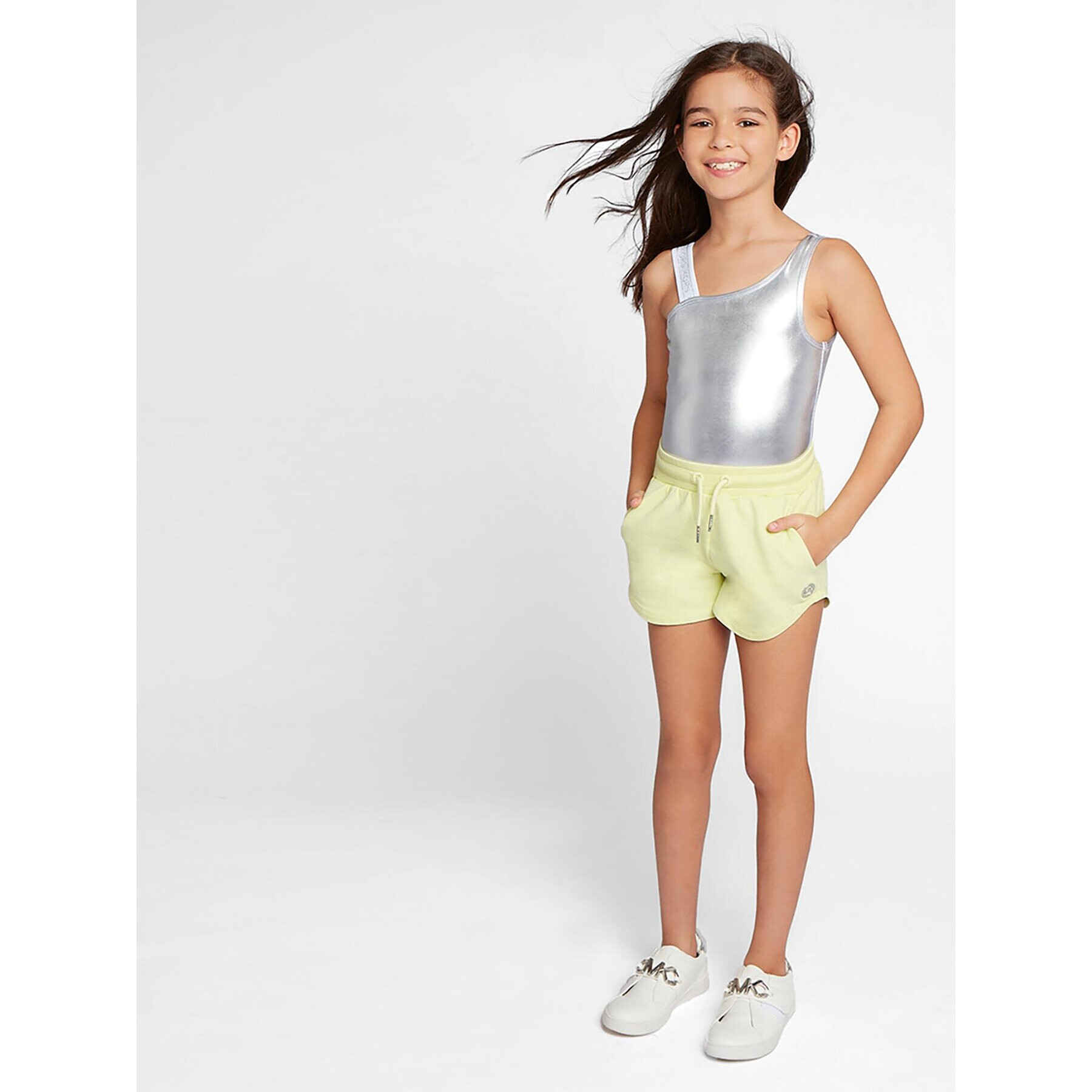 MICHAEL KORS KIDS Бански костюм R10173 S Сив - Pepit.bg