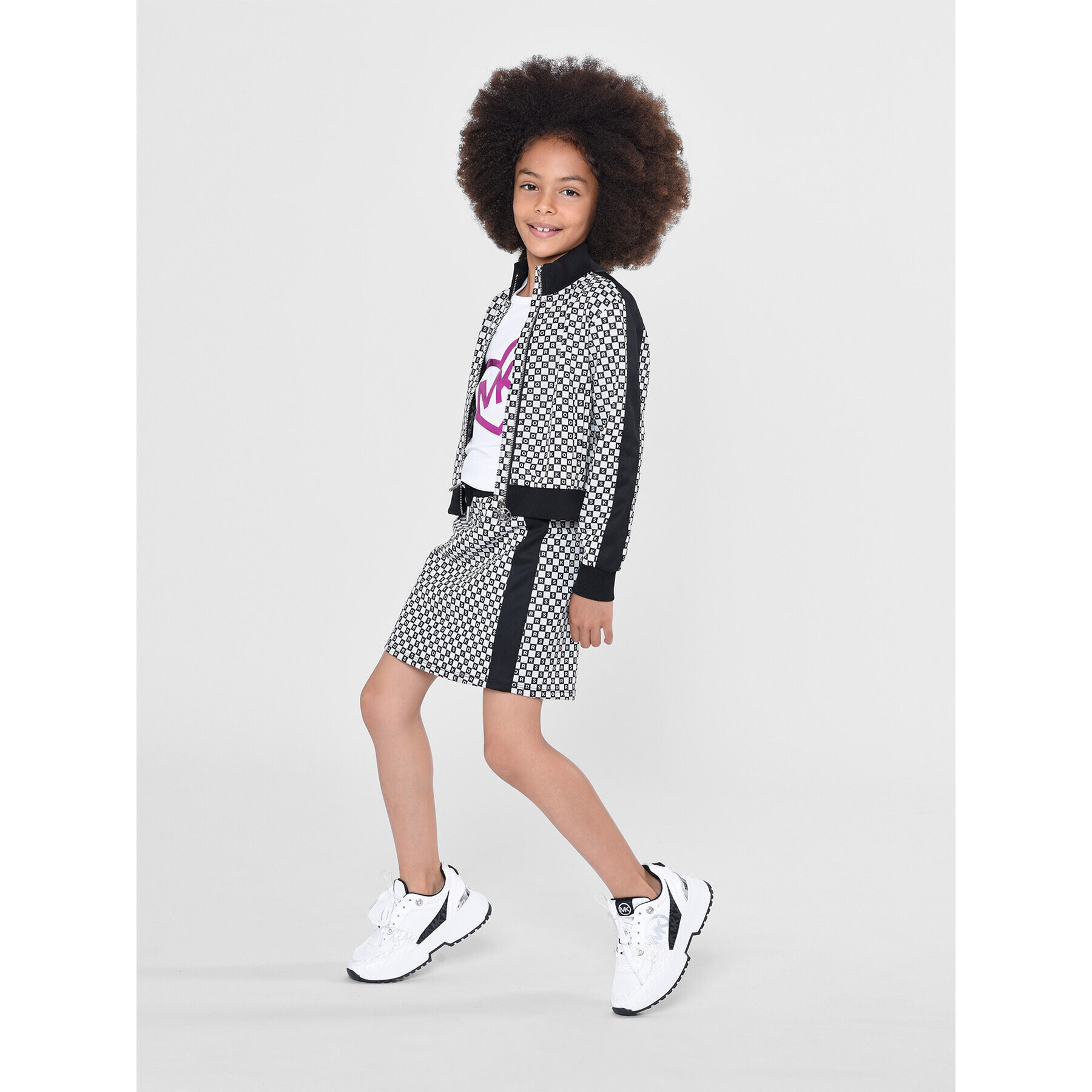MICHAEL KORS KIDS Блуза R15184 M Бял Regular Fit - Pepit.bg