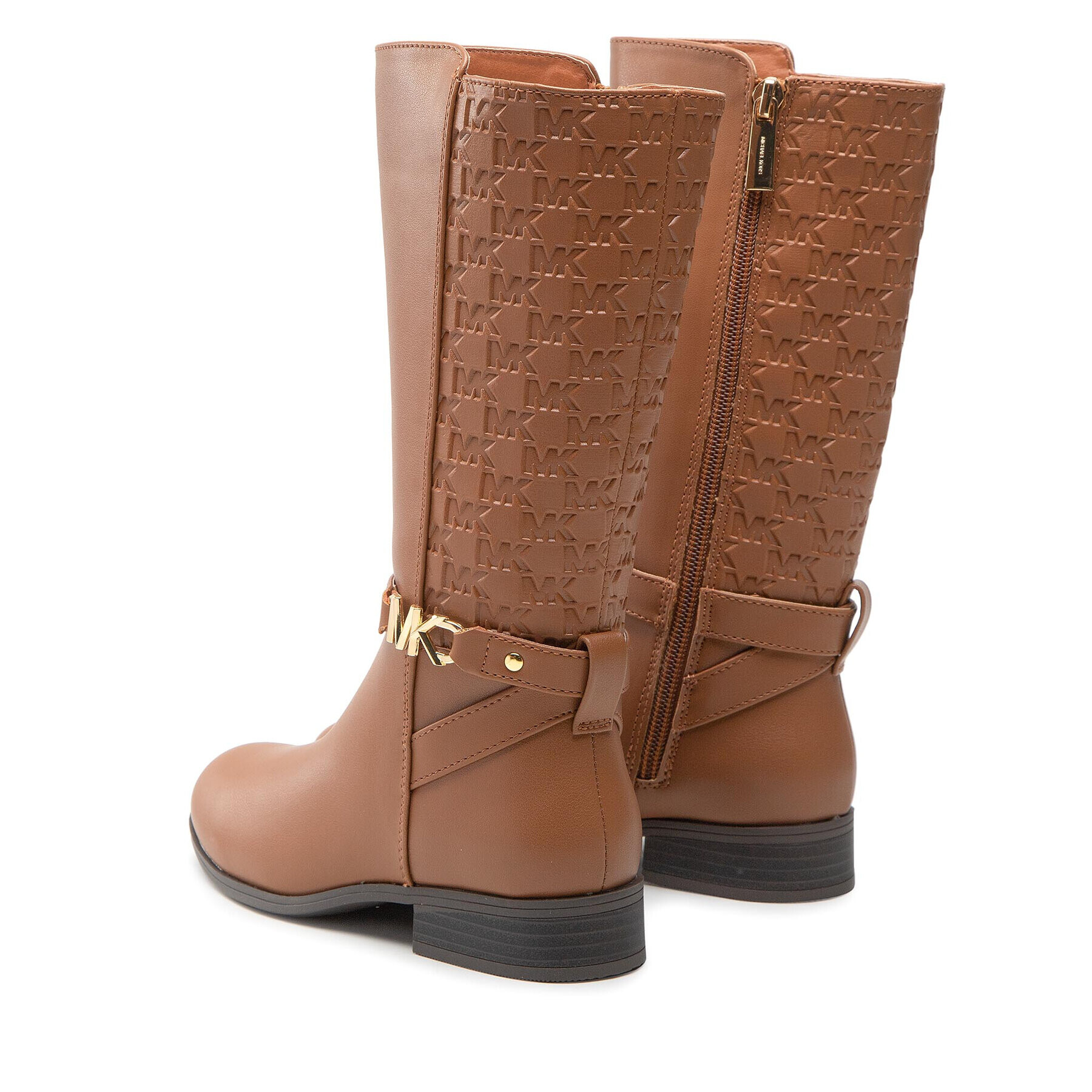 MICHAEL KORS KIDS Ботуши Finley Drake MK100507C Кафяв - Pepit.bg