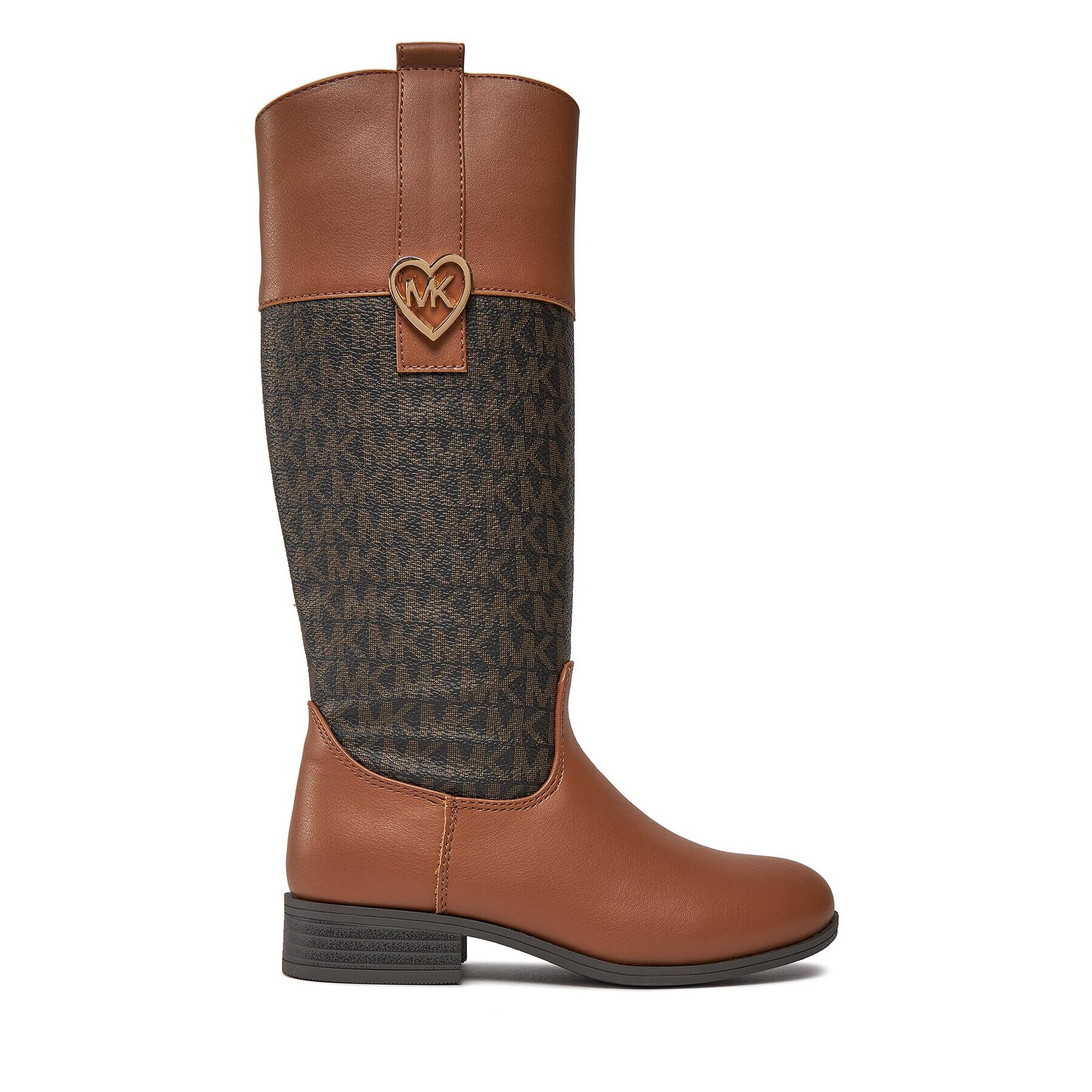 MICHAEL KORS KIDS Ботуши Finley Heart MK100757 Кафяв - Pepit.bg