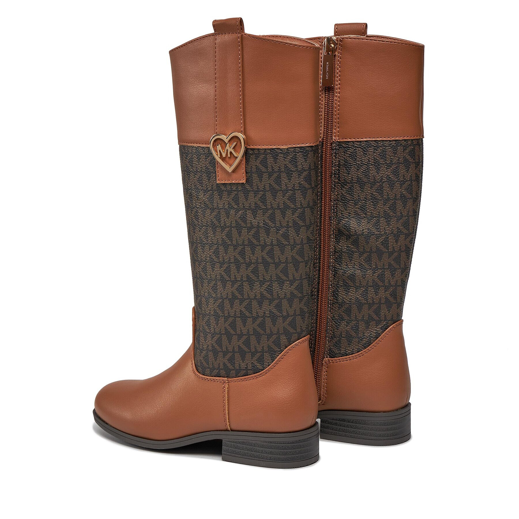 MICHAEL KORS KIDS Ботуши Finley Heart MK100757 Кафяв - Pepit.bg