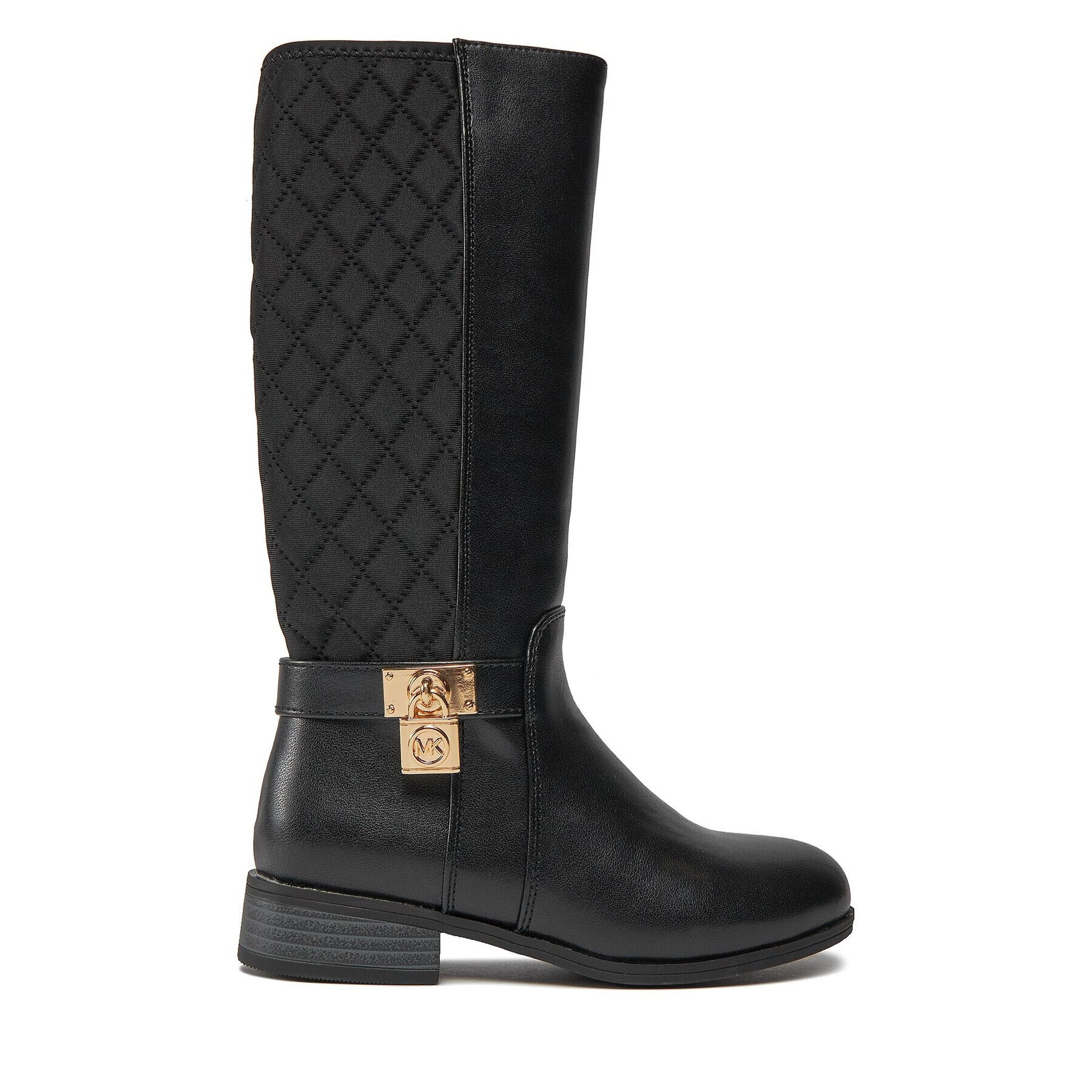 MICHAEL KORS KIDS Ботуши Finley Lock MK100758 Черен - Pepit.bg