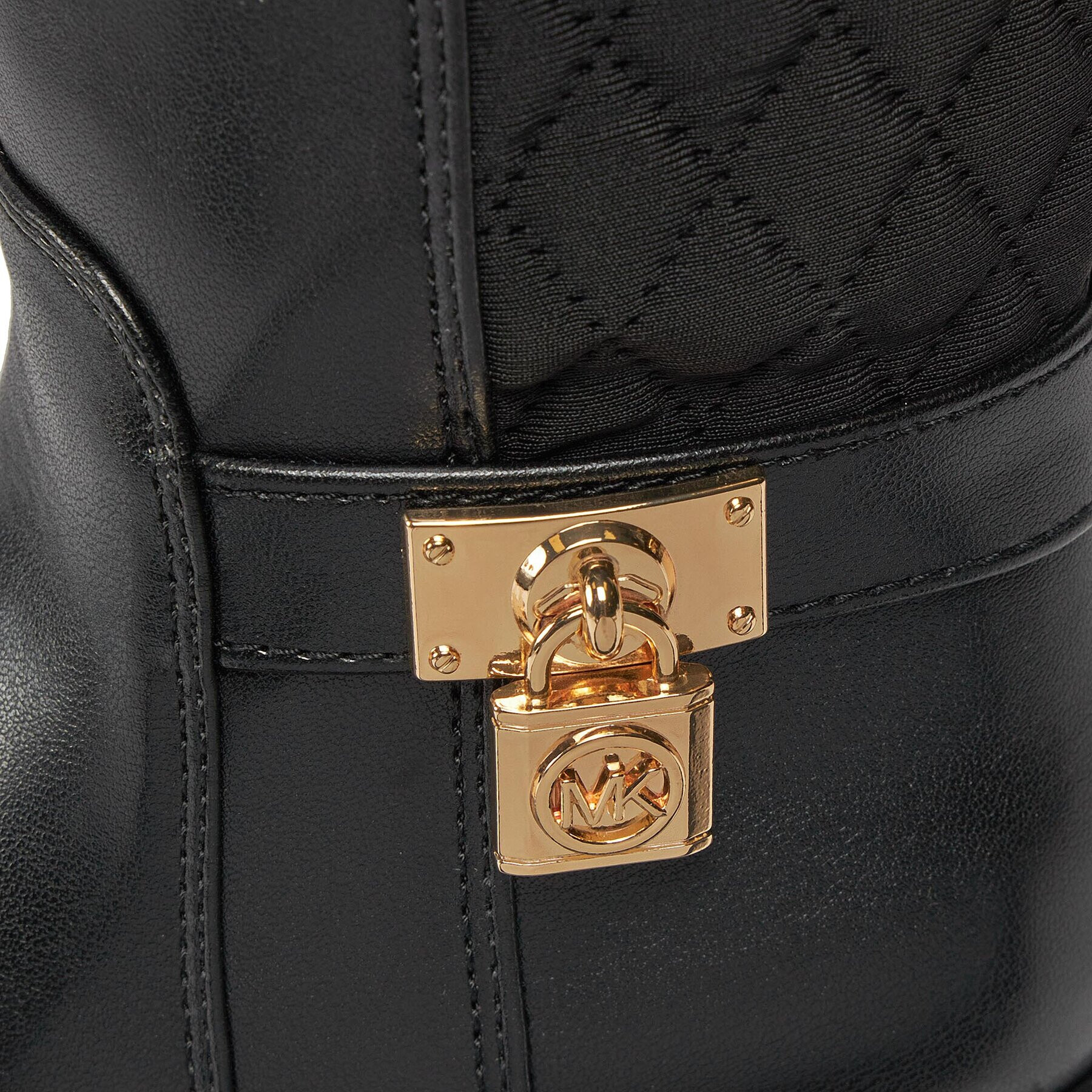 MICHAEL KORS KIDS Ботуши Finley Lock MK100758 Черен - Pepit.bg