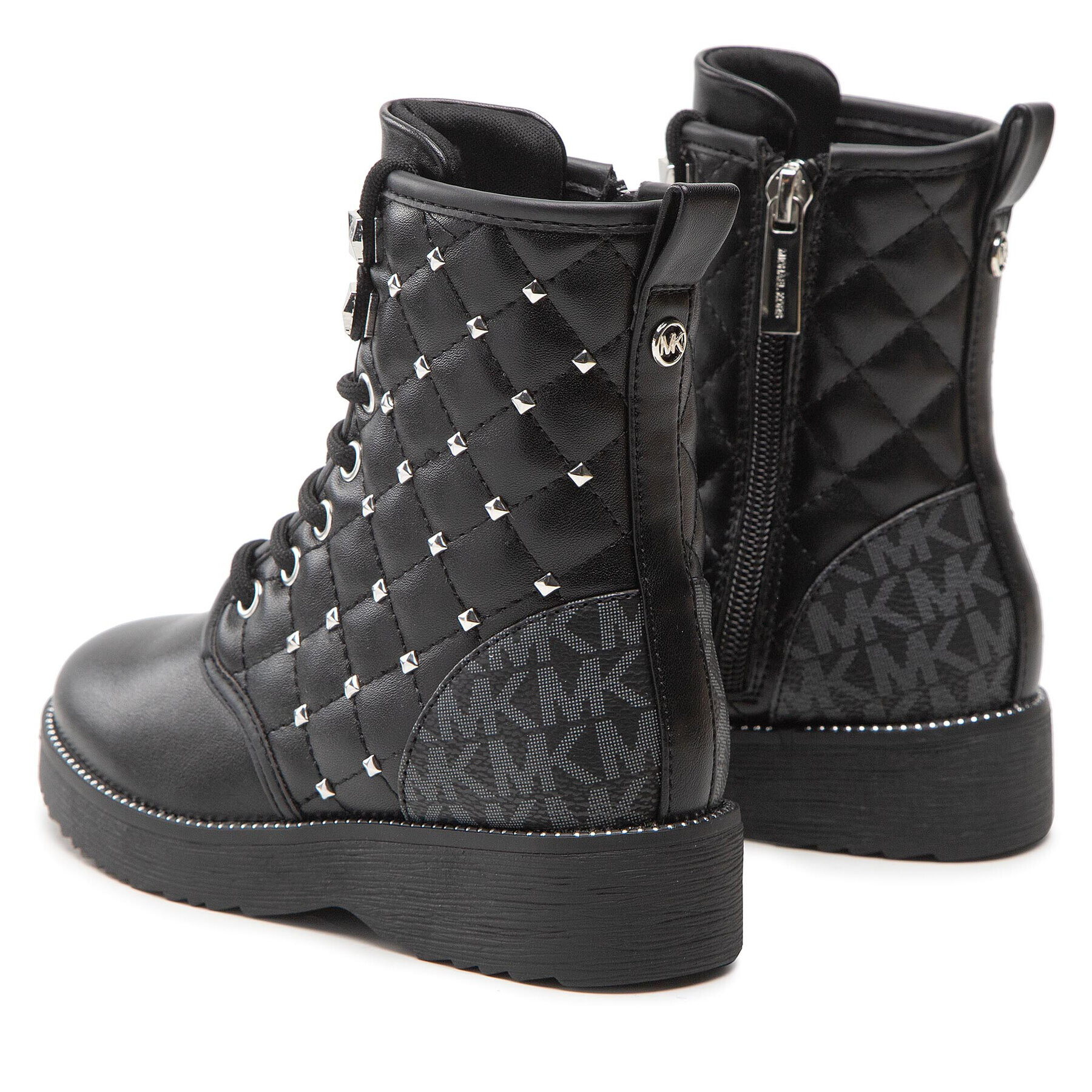 MICHAEL KORS KIDS Ботуши Haskell Jaelyn MK100495C Черен - Pepit.bg