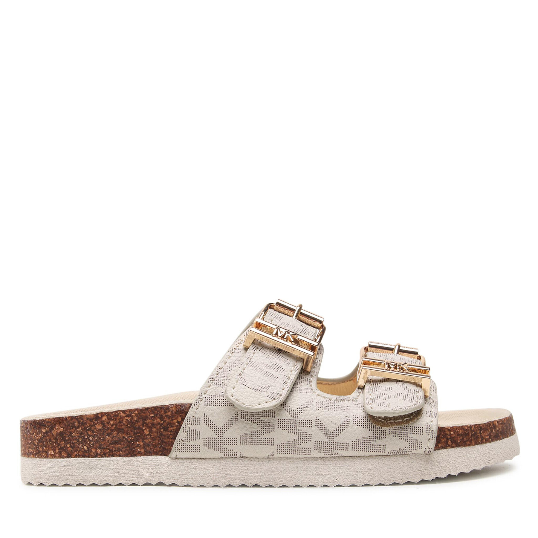 MICHAEL KORS KIDS Чехли Lorek Monogram MK100420 Бежов - Pepit.bg