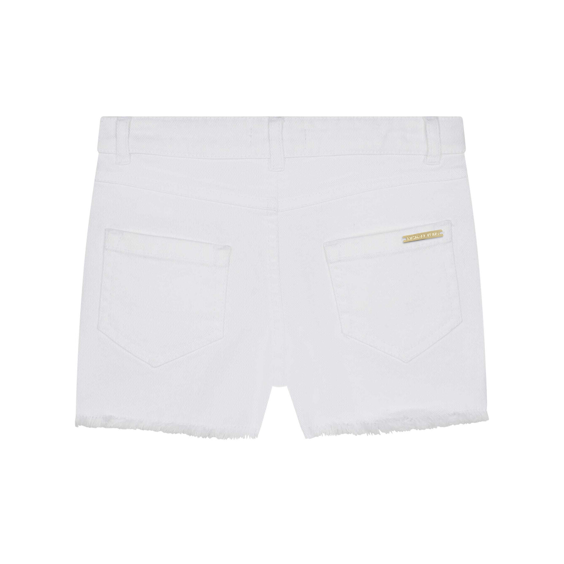 MICHAEL KORS KIDS Дънкови шорти R14139 S Бял Regular Fit - Pepit.bg
