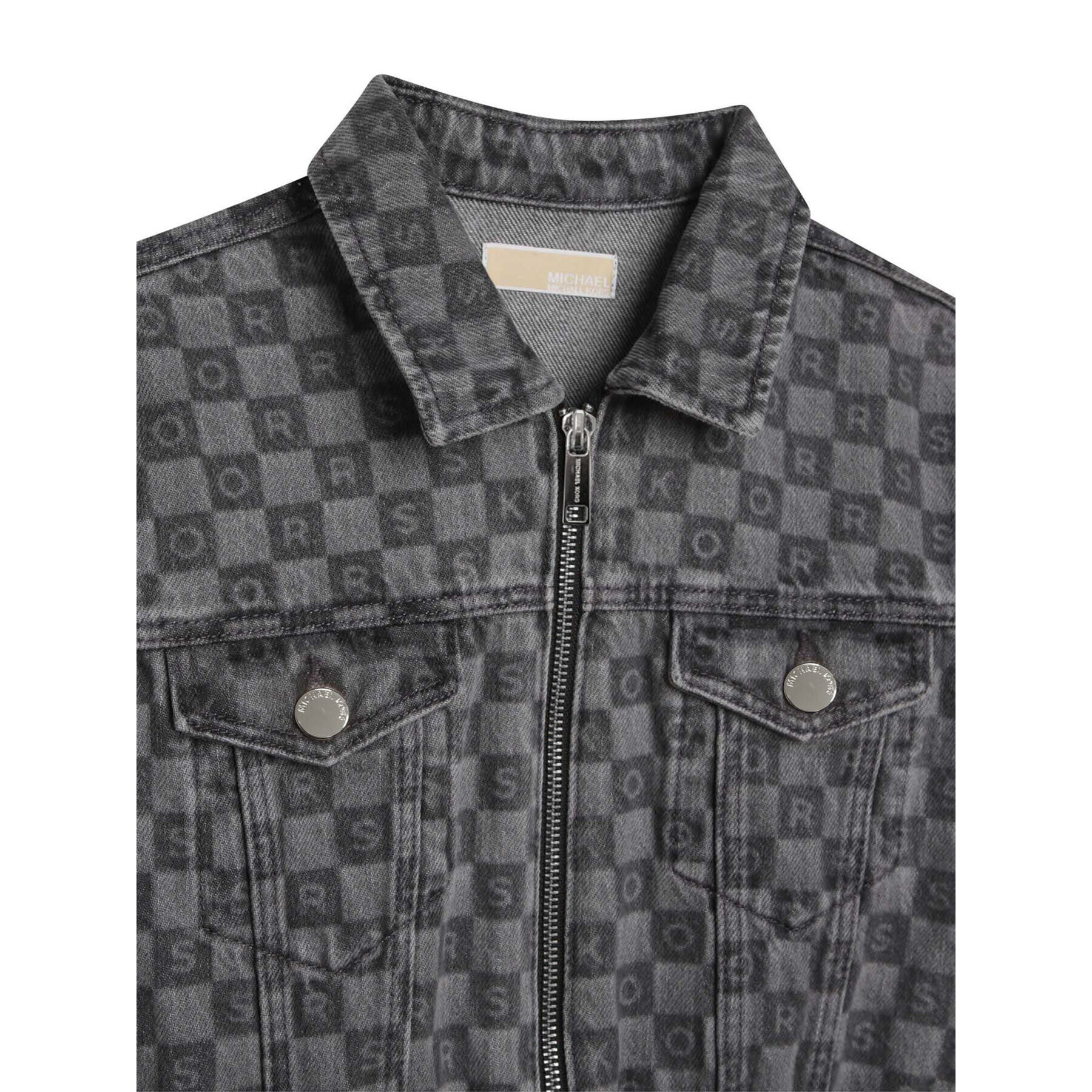 MICHAEL KORS KIDS Дънково яке R16119 D Сив Regular Fit - Pepit.bg