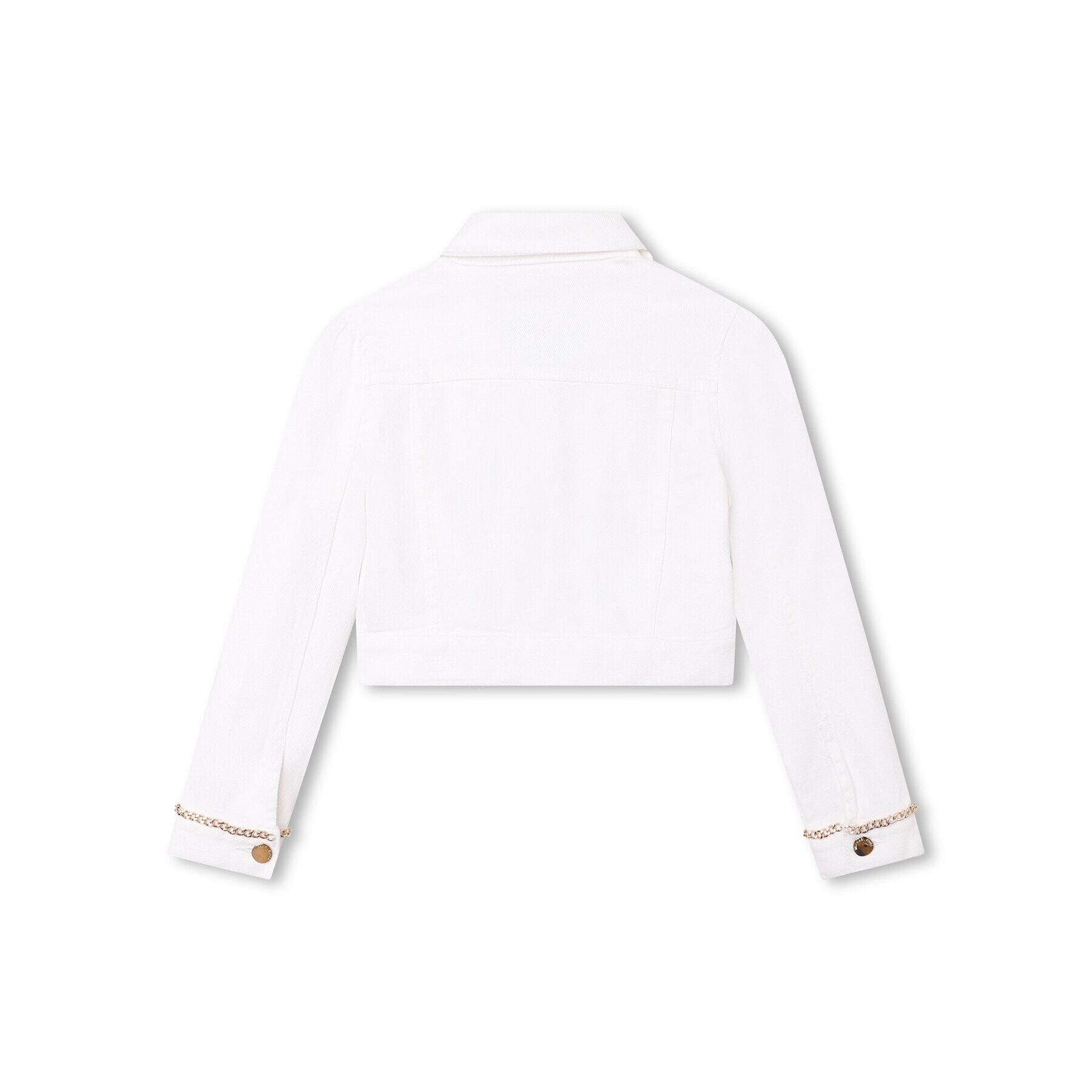 MICHAEL KORS KIDS Дънково яке R16126 D Бял Regular Fit - Pepit.bg