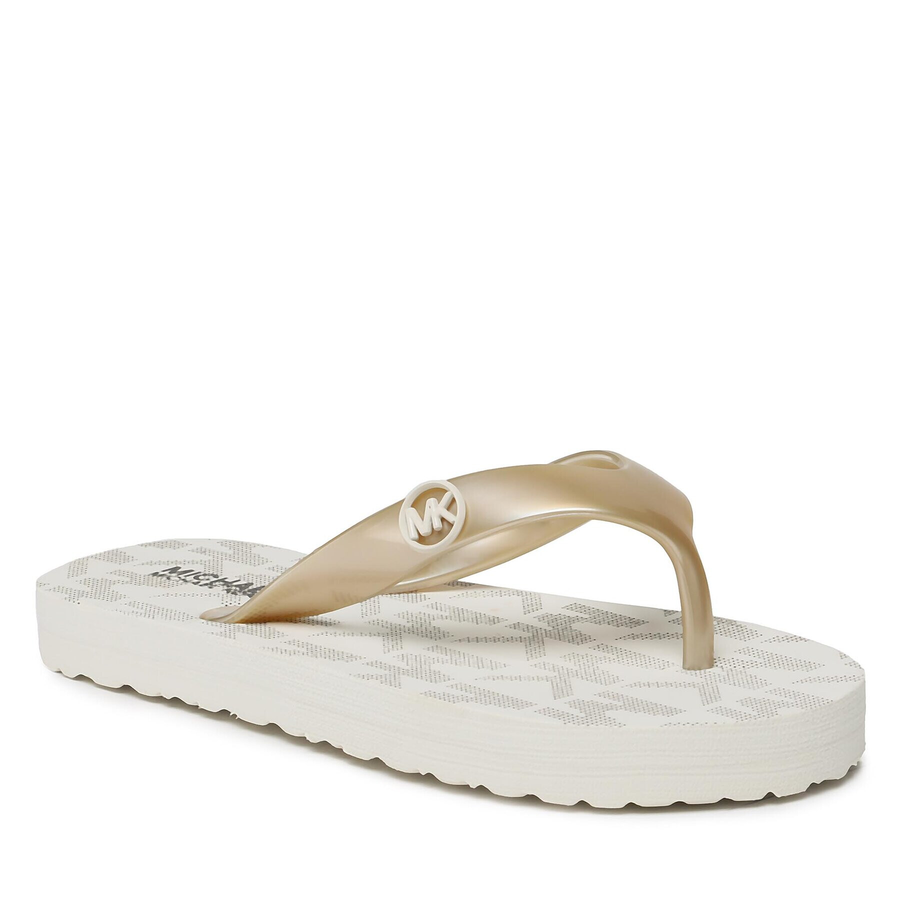 MICHAEL KORS KIDS Джапанки Endine Stripe MK100675C Бежов - Pepit.bg
