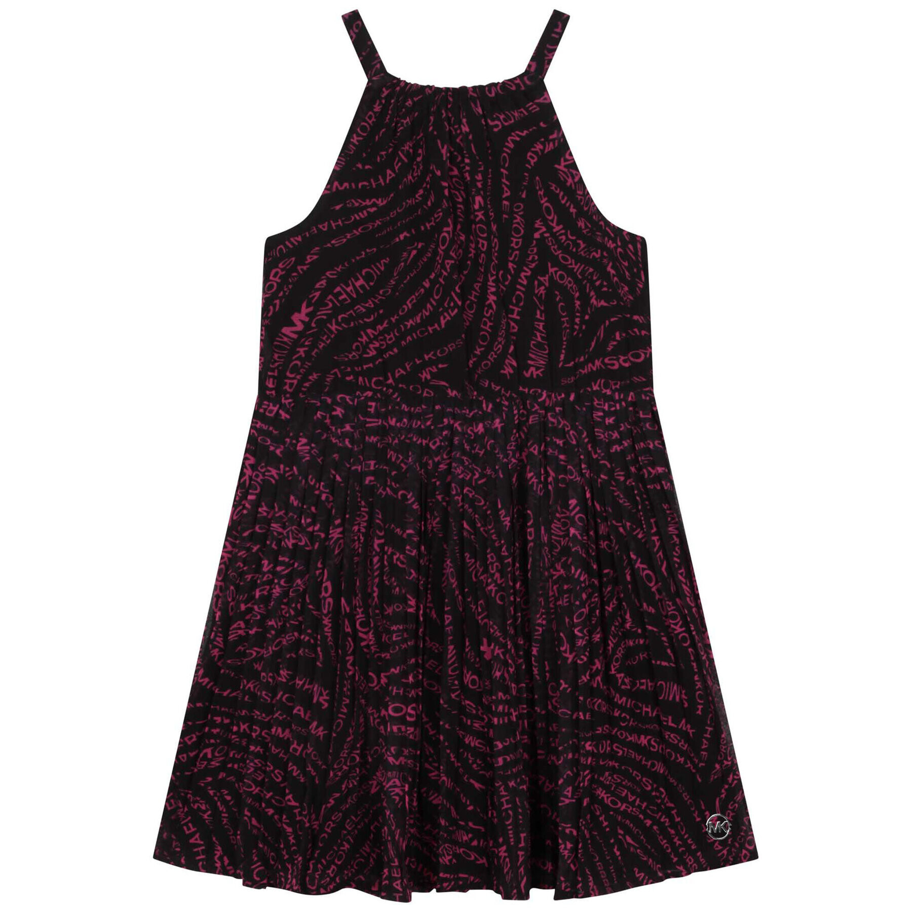 MICHAEL KORS KIDS Елегантна рокля R12152 S Черен Regular Fit - Pepit.bg
