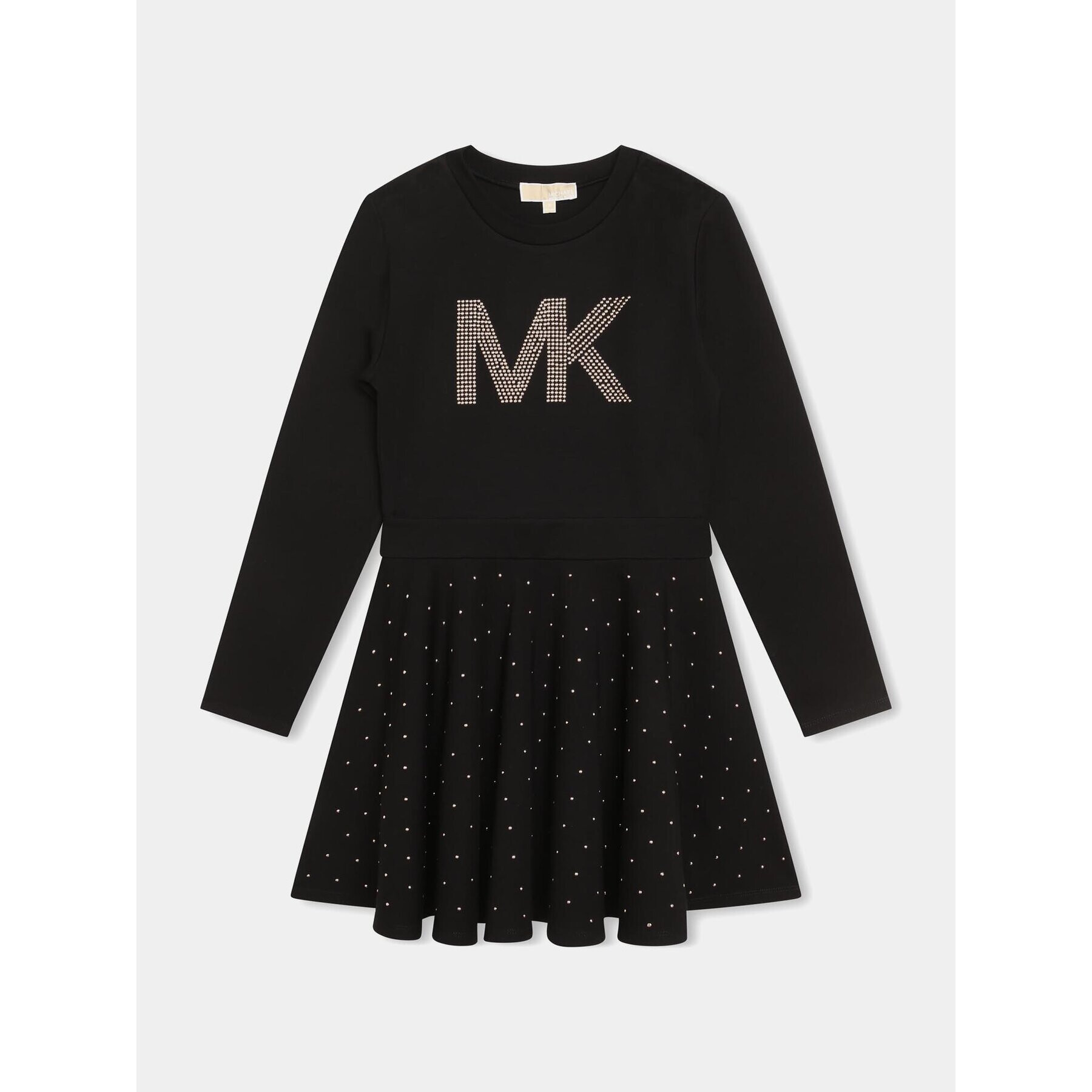 MICHAEL KORS KIDS Ежедневна рокля R12169 Черен Regular Fit - Pepit.bg