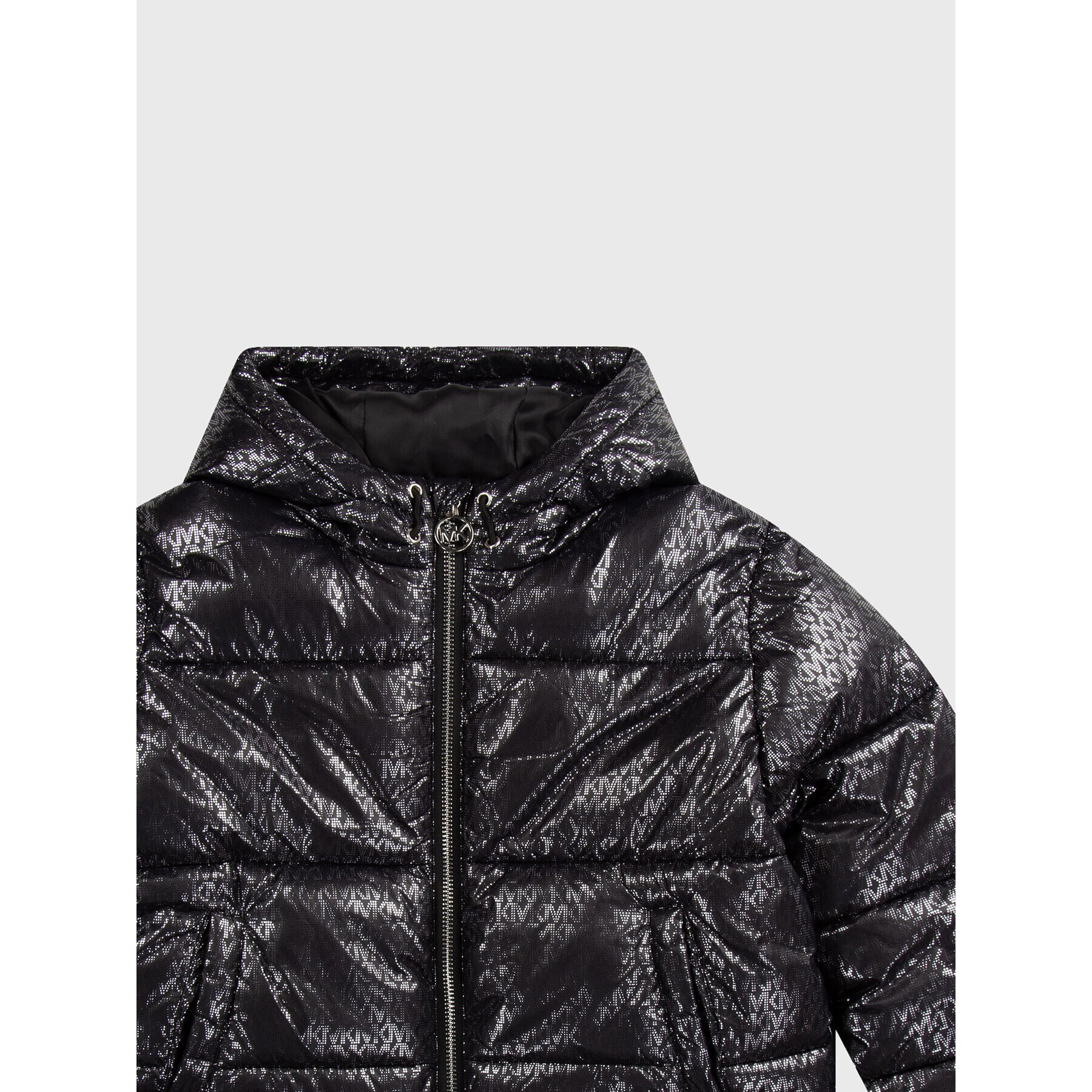MICHAEL KORS KIDS Пухено яке R16116 S Черен Regular Fit - Pepit.bg
