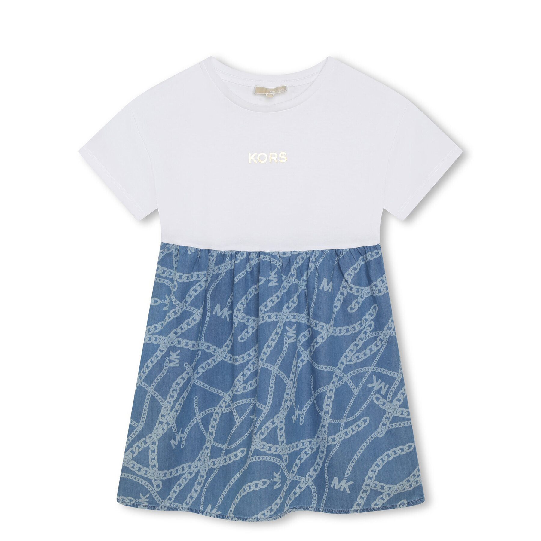 MICHAEL KORS KIDS Рокля R12160 D Син Regular Fit - Pepit.bg