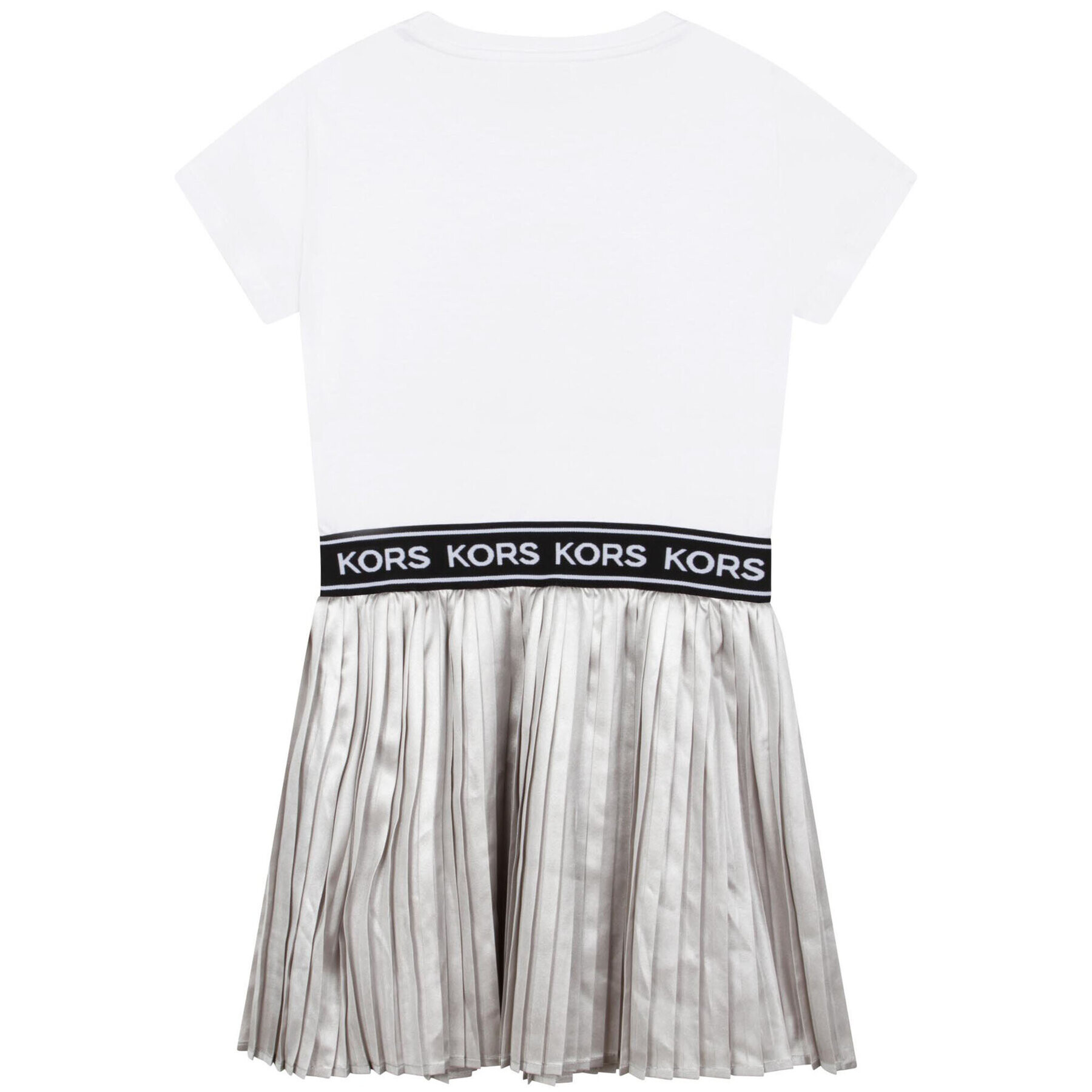 MICHAEL KORS KIDS Рокля R12161 S Сив Regular Fit - Pepit.bg