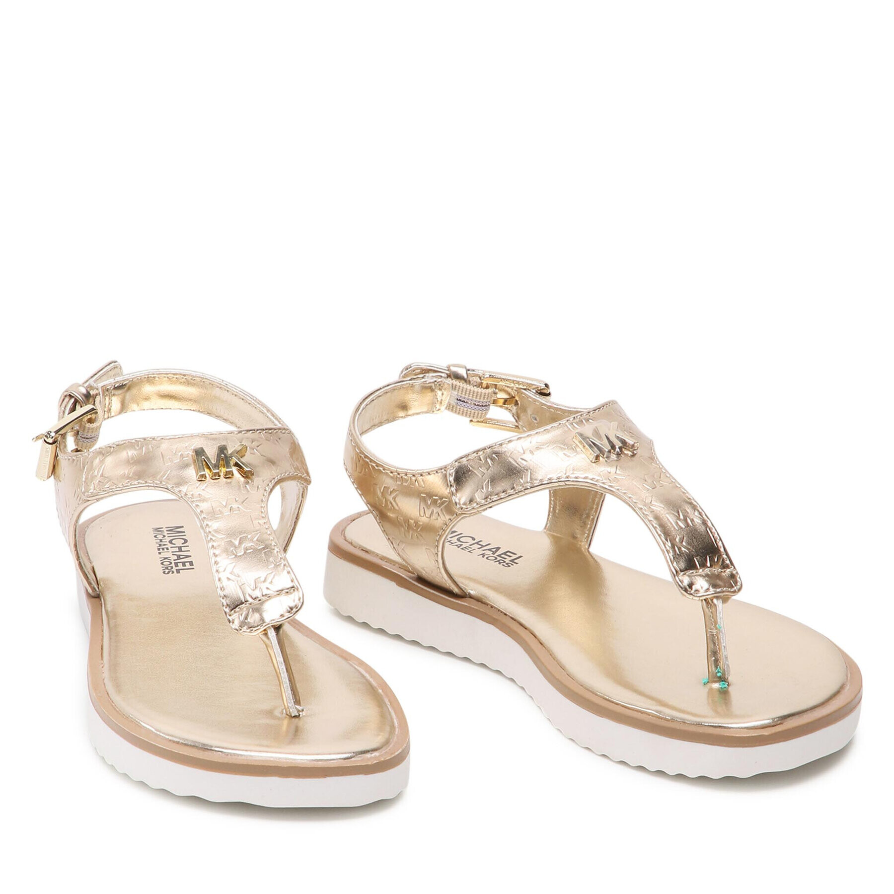 MICHAEL KORS KIDS Сандали Brandy Paislee MK100375C Златист - Pepit.bg