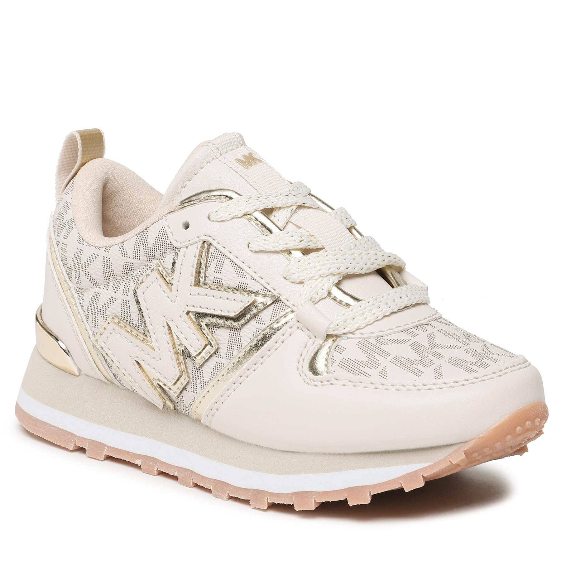 MICHAEL KORS KIDS Сникърси Billie Dash MK100668C Бежов - Pepit.bg