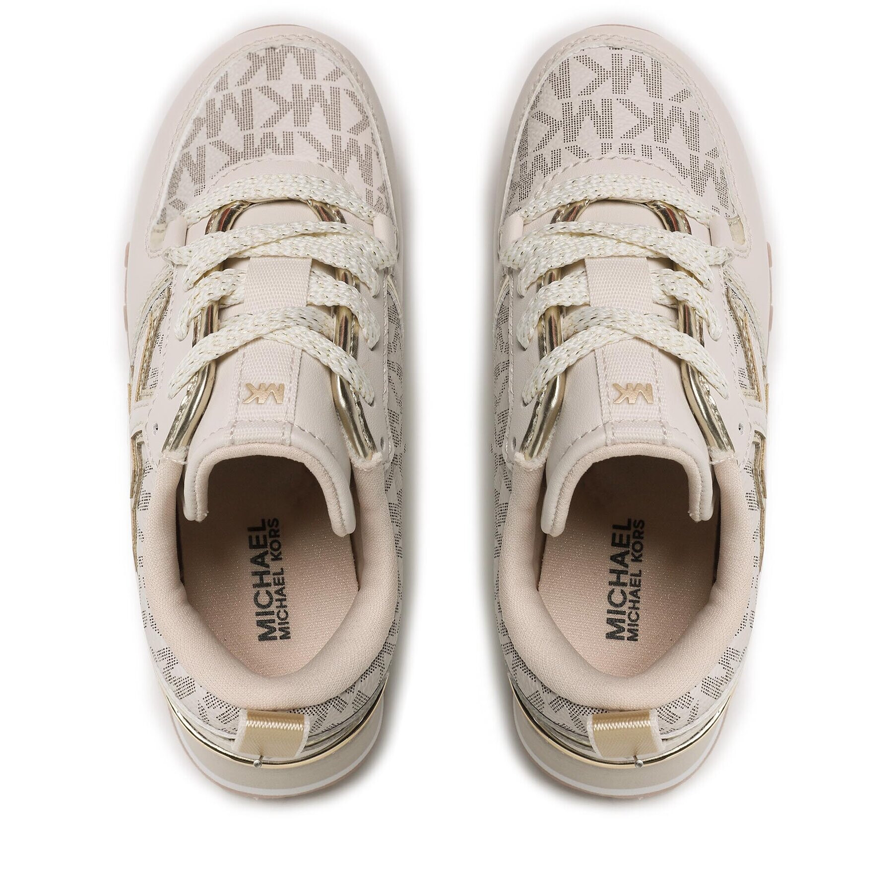 MICHAEL KORS KIDS Сникърси Billie Dash MK100668C Бежов - Pepit.bg