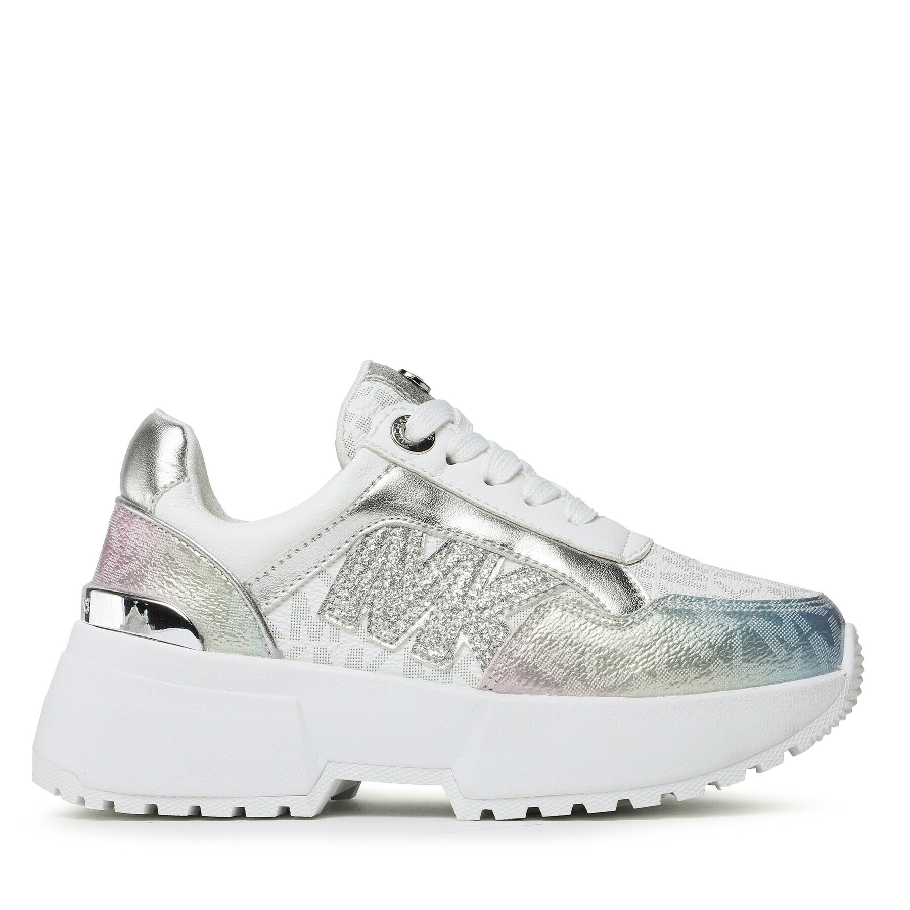 MICHAEL KORS KIDS Сникърси Cosmo Maddy MK100699C Бял - Pepit.bg