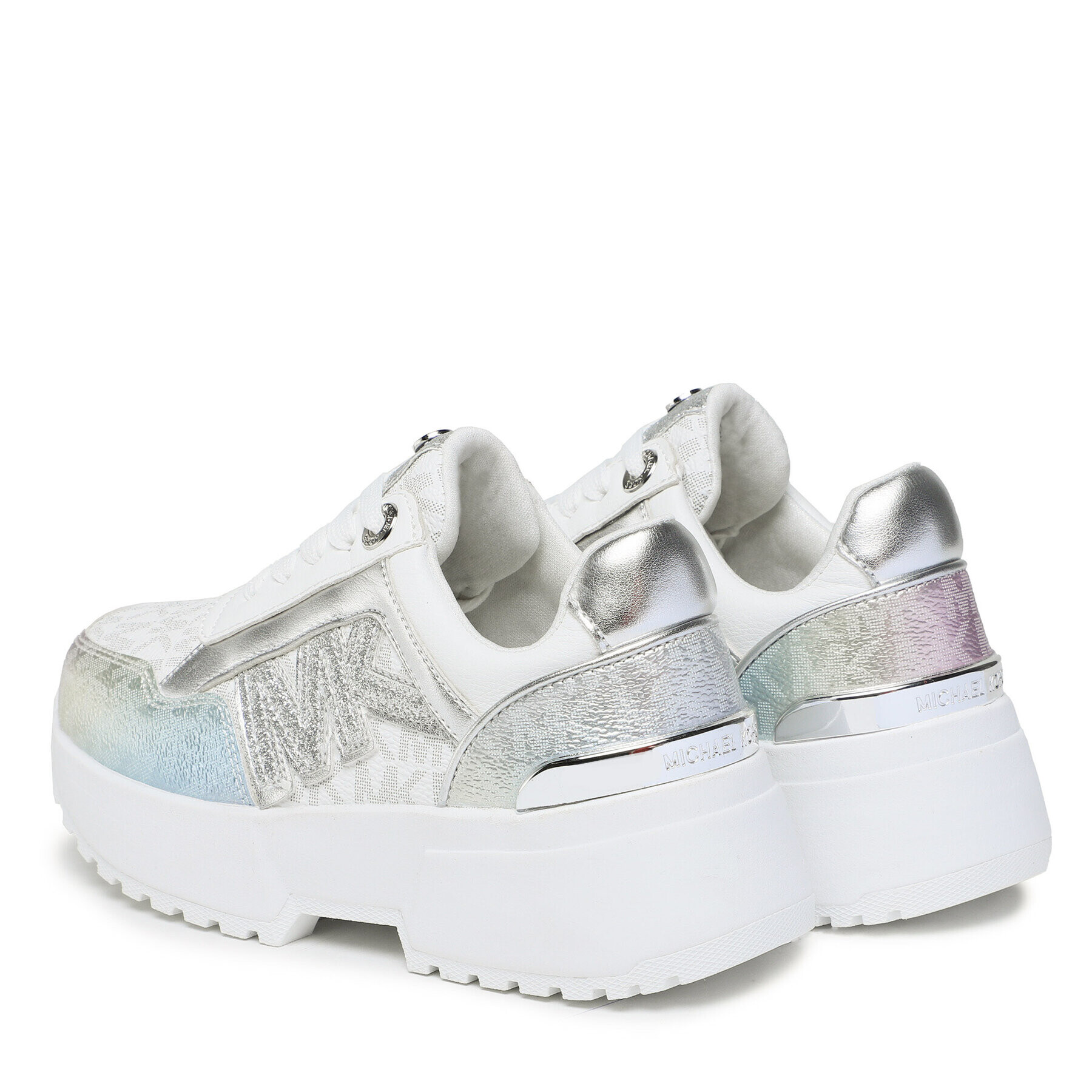 MICHAEL KORS KIDS Сникърси Cosmo Maddy MK100699C Бял - Pepit.bg