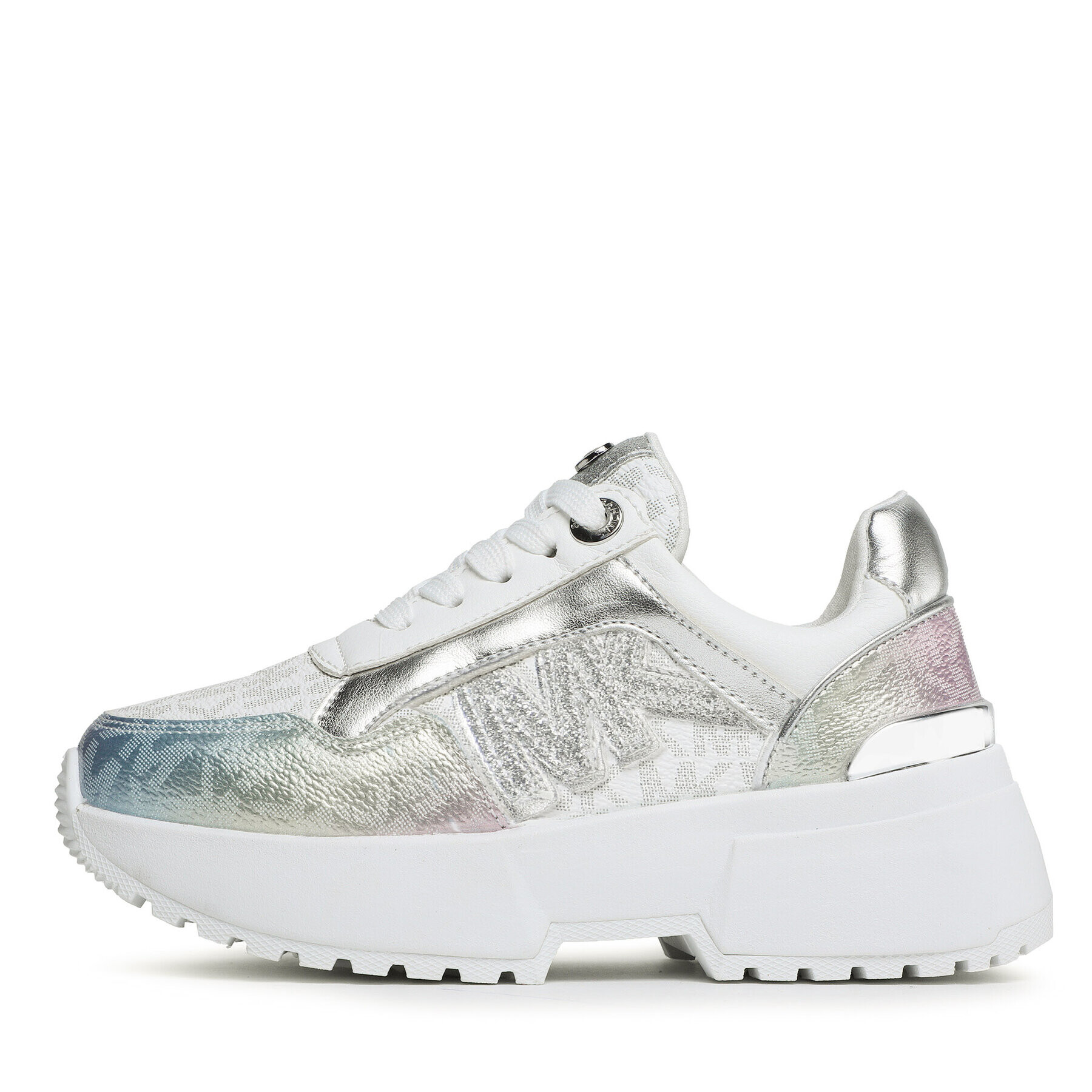 MICHAEL KORS KIDS Сникърси Cosmo Maddy MK100699C Бял - Pepit.bg