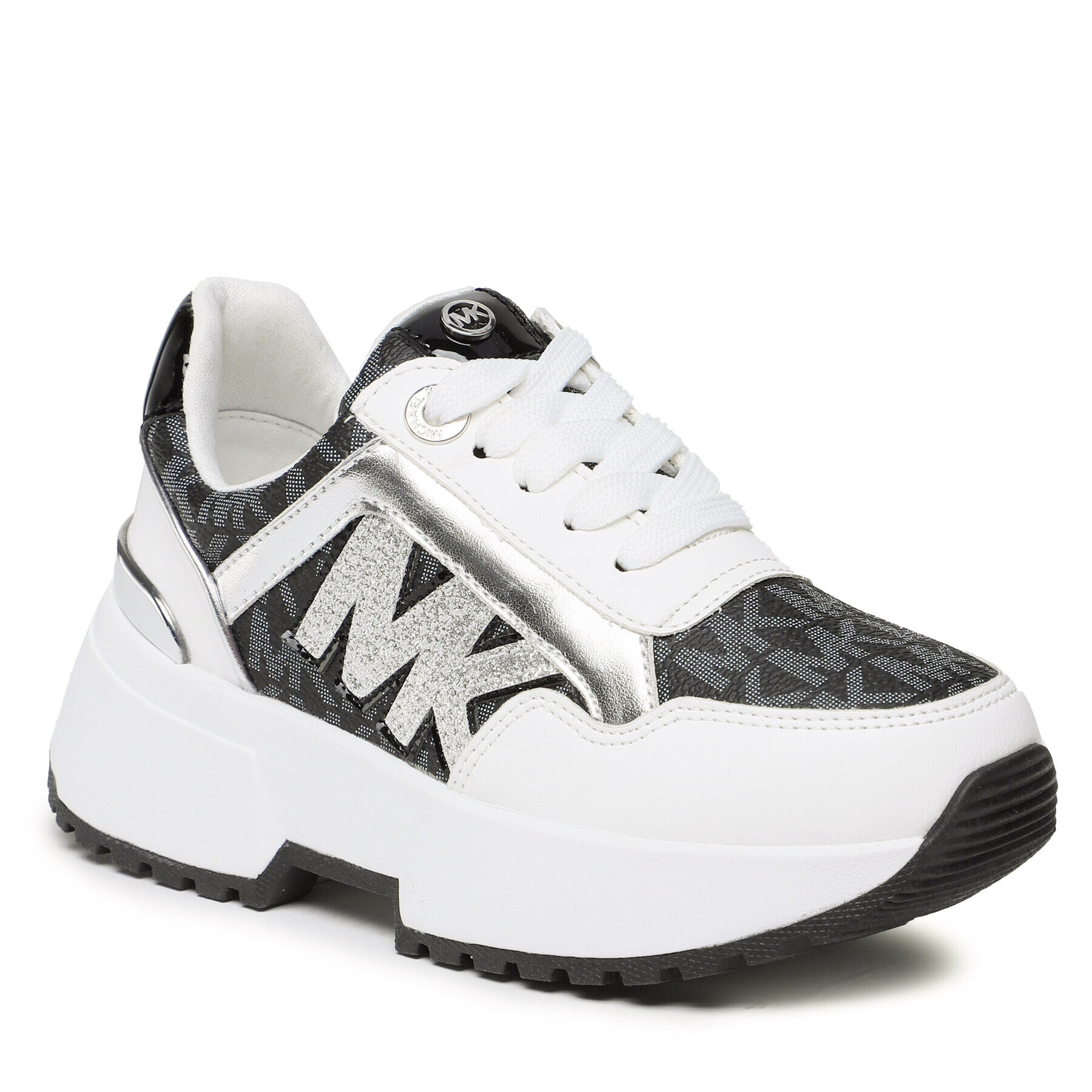 MICHAEL KORS KIDS Сникърси Cosmo Maddy MK100724C Бял - Pepit.bg