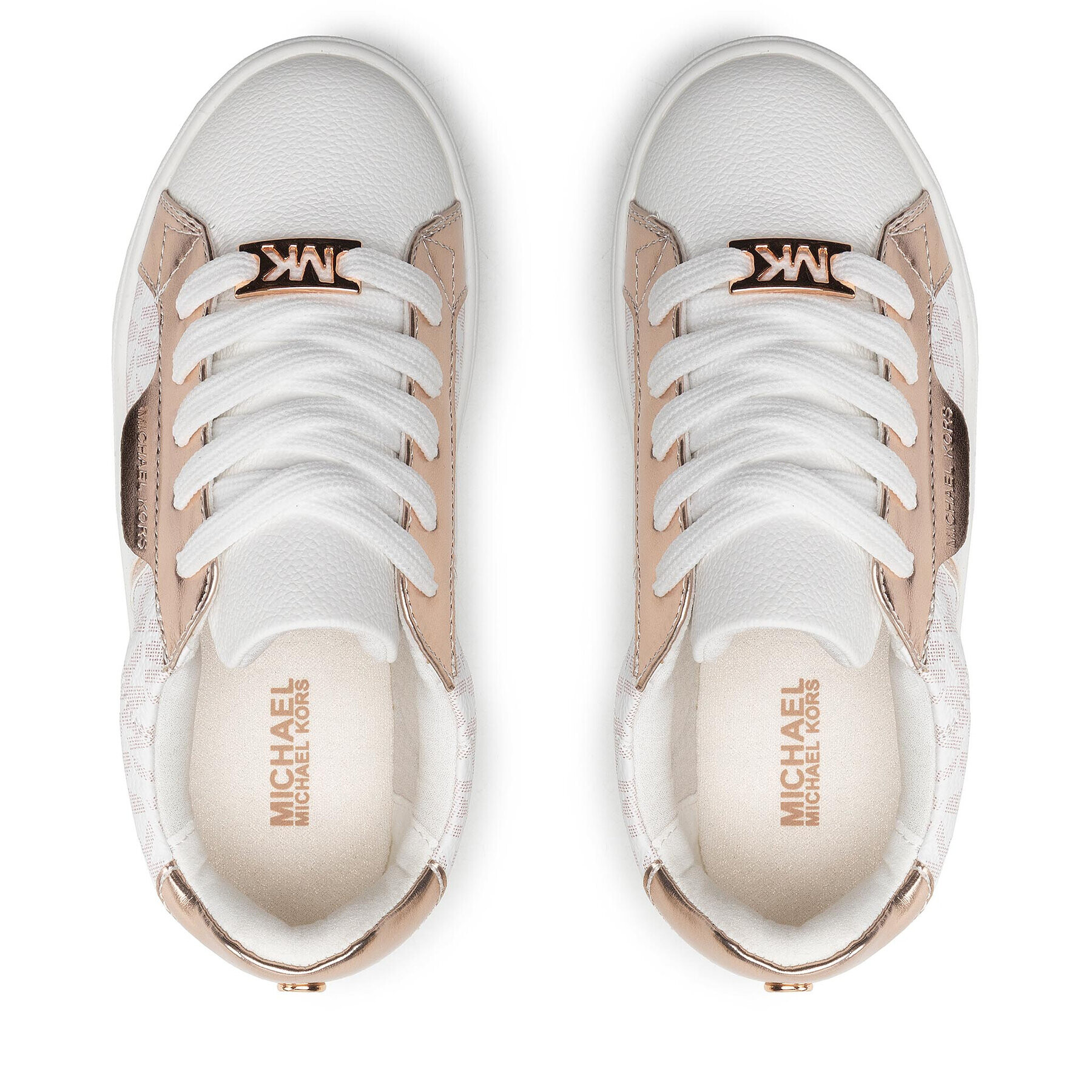 MICHAEL KORS KIDS Сникърси Jem Selene MK100532 Бял - Pepit.bg