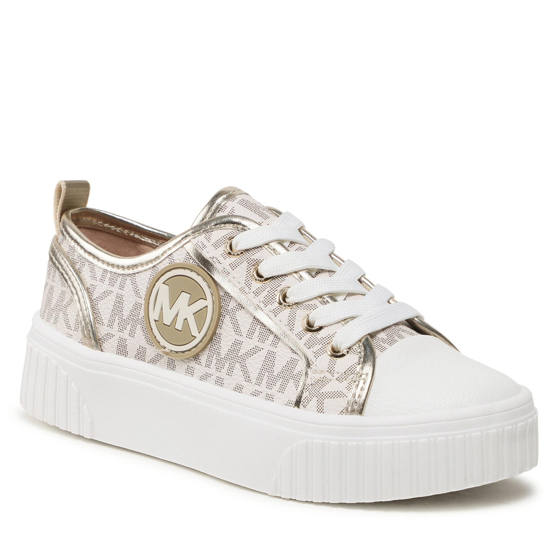 MICHAEL KORS KIDS Сникърси Summer Aline MK100588C Екрю - Pepit.bg