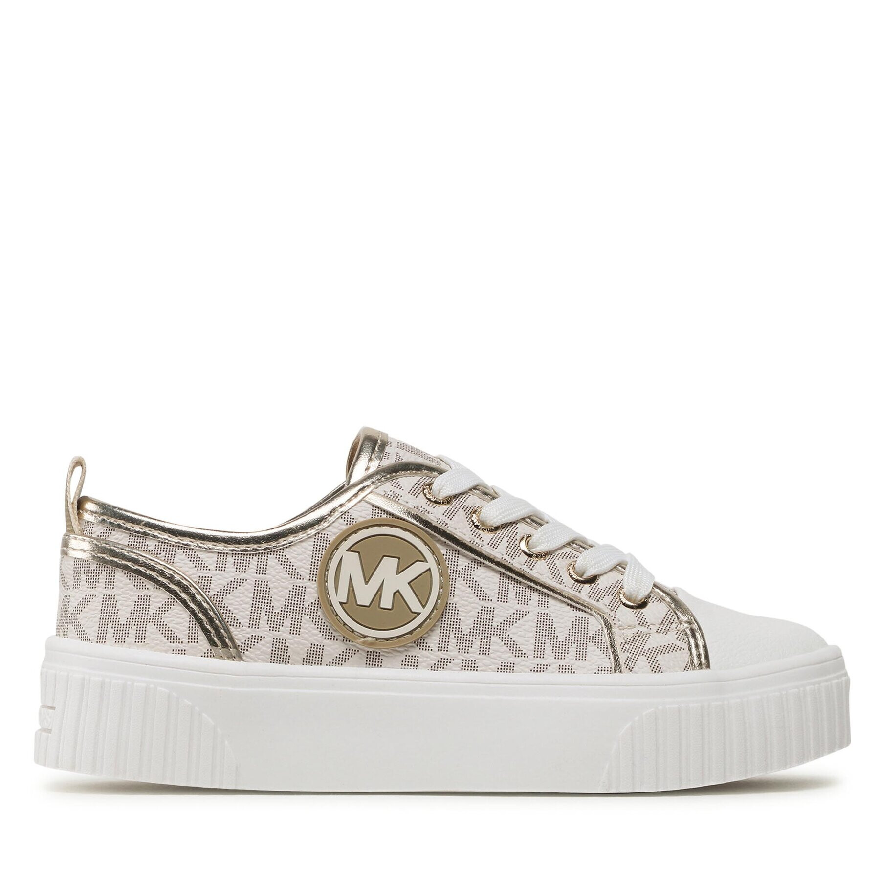 MICHAEL KORS KIDS Сникърси Summer Aline MK100588C Екрю - Pepit.bg