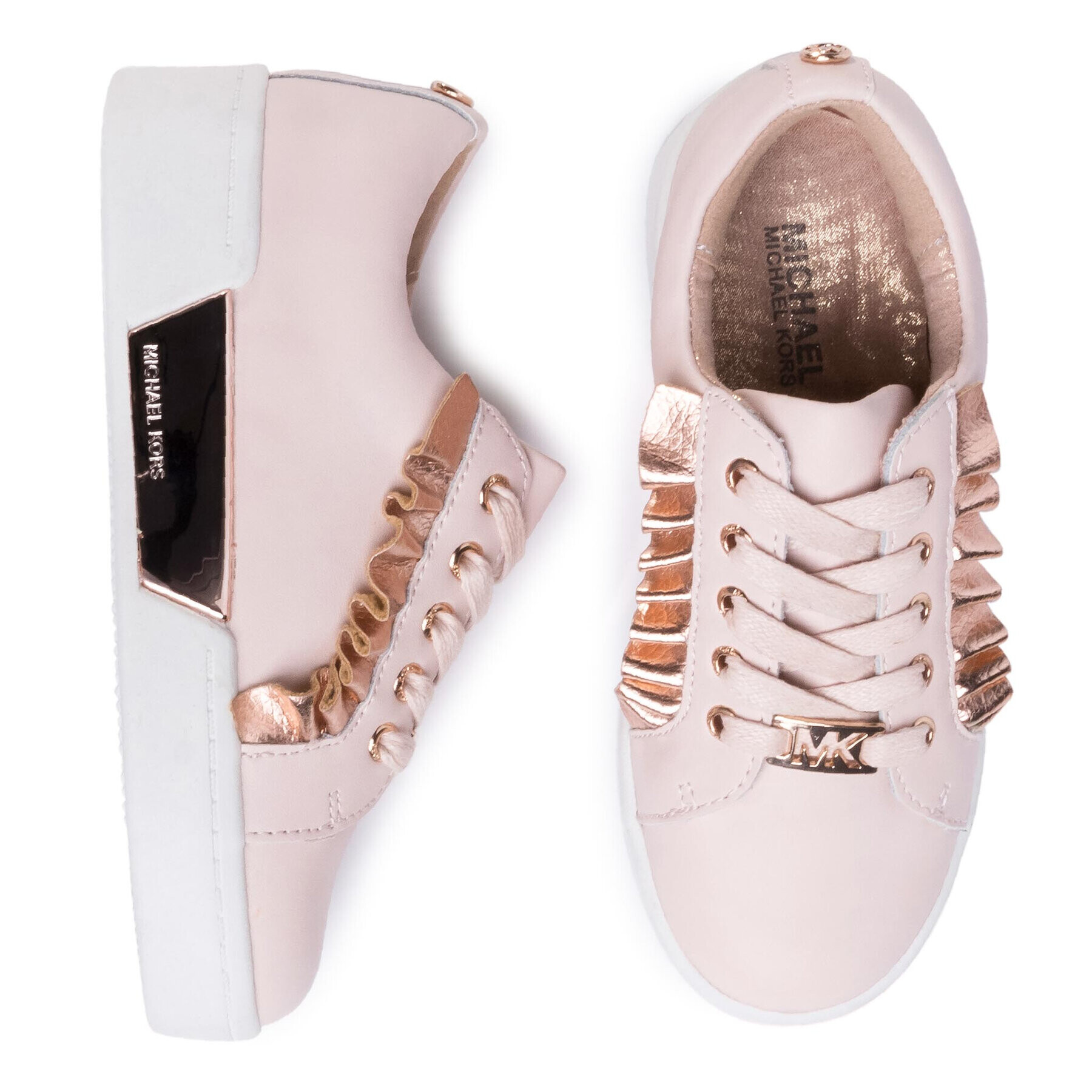 MICHAEL KORS KIDS Сникърси Zia-Guard Rail Розов - Pepit.bg